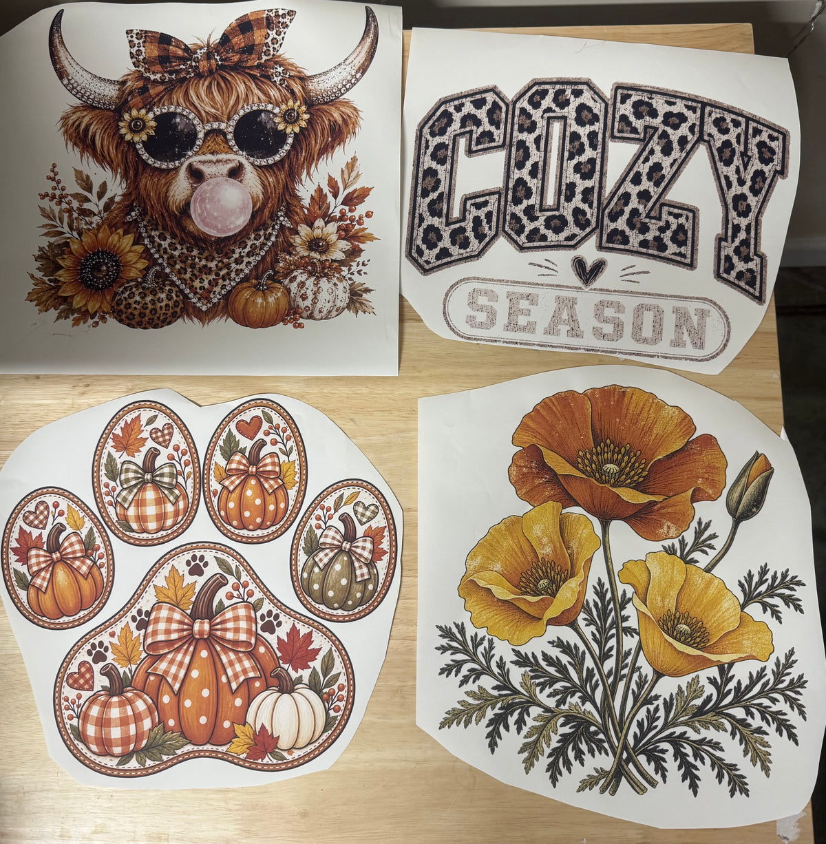 Sublimation Designs (Vintage Style prints)