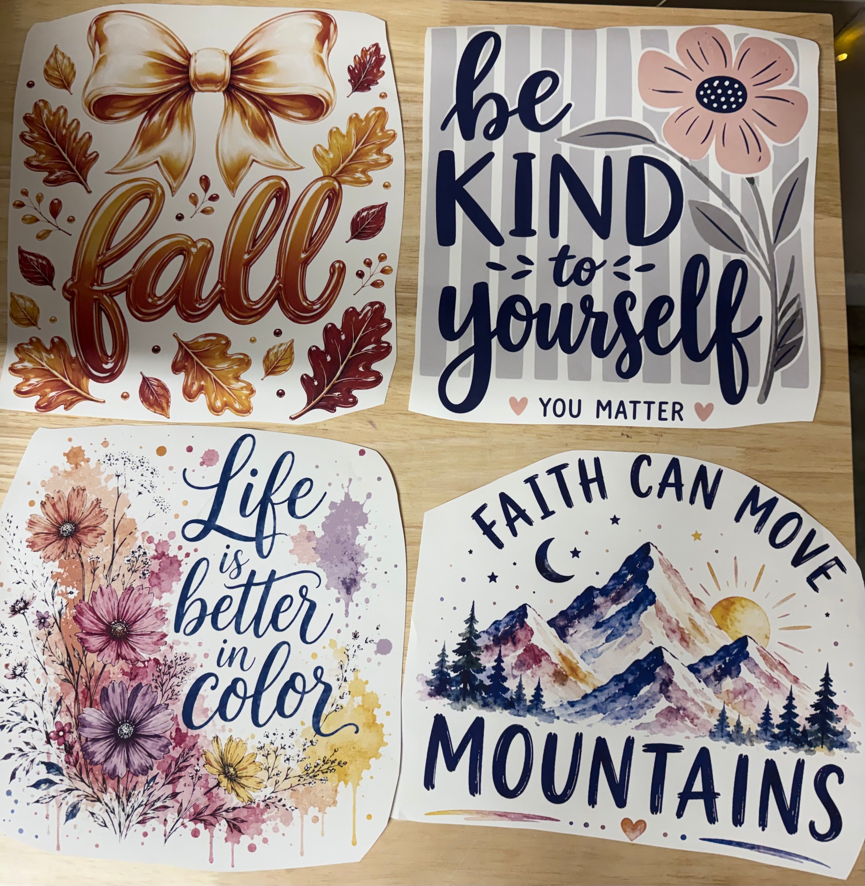 Sublimation Designs (Vintage Style prints)