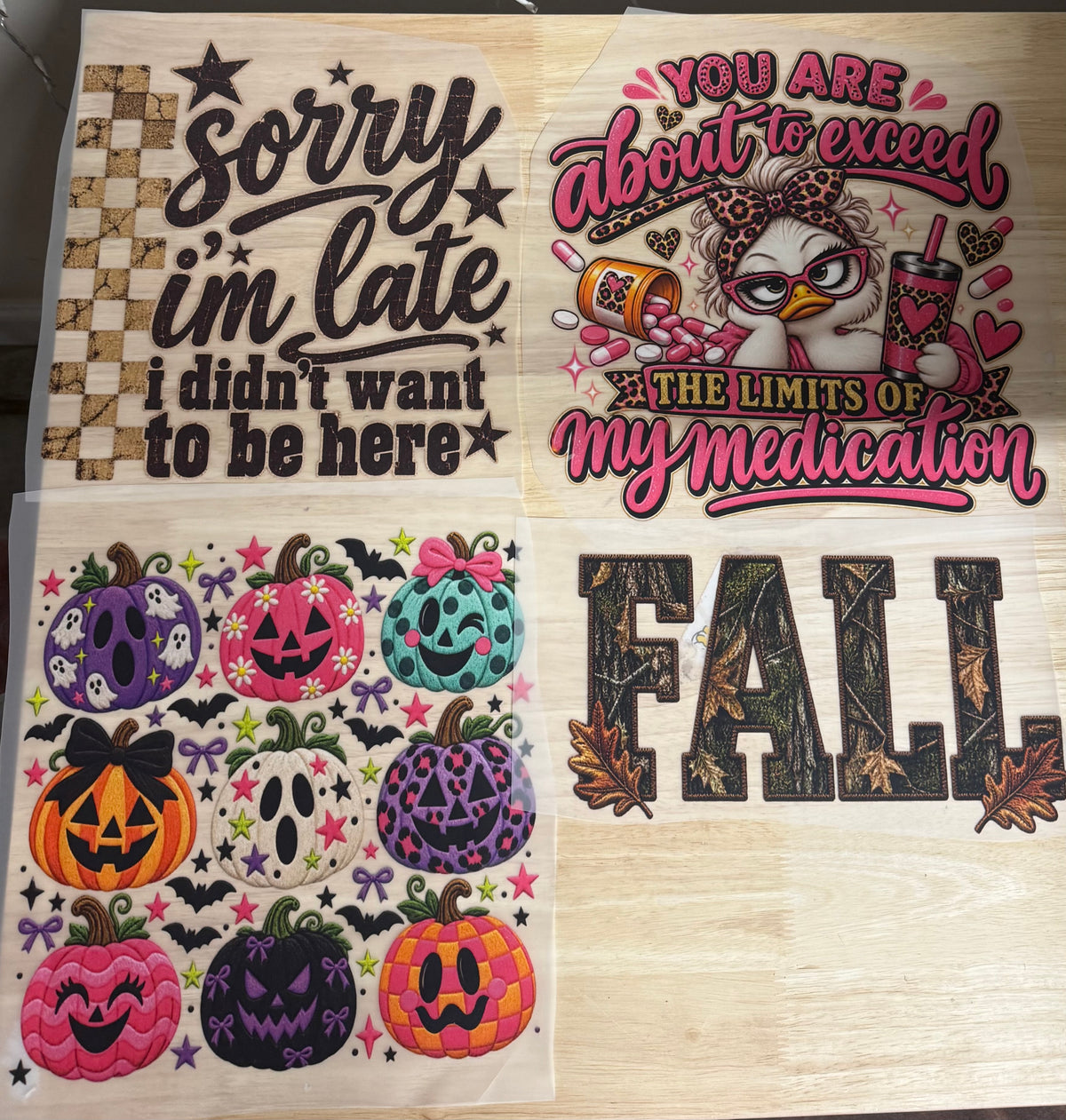 Full Color Designs for any garment