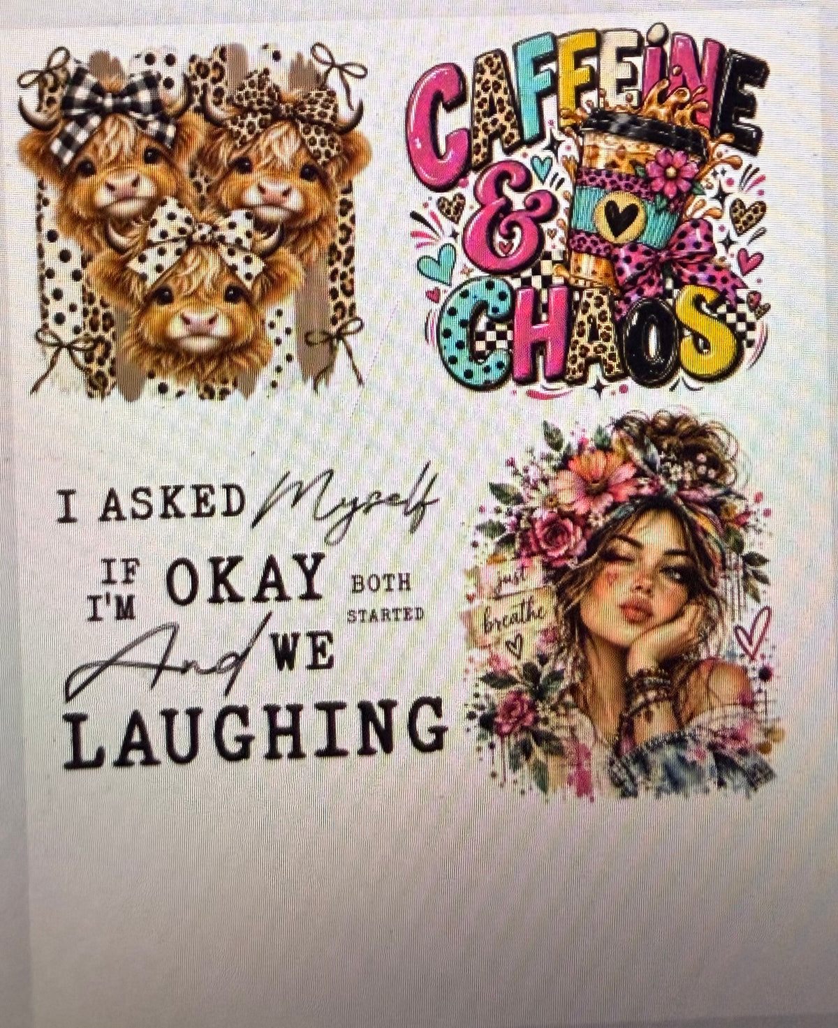 Sublimation Designs (Vintage Style prints)