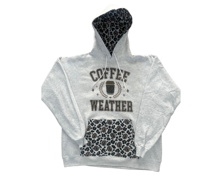 Coffee Weather Hooded Sweatshirt