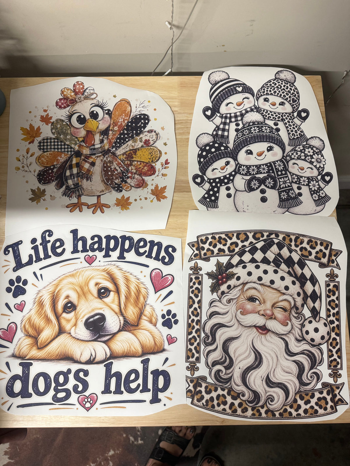Sublimation Designs (Vintage Style prints)