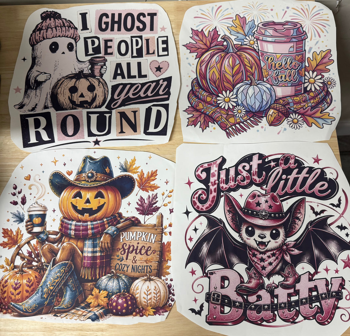 Sublimation Designs (Vintage Style prints)