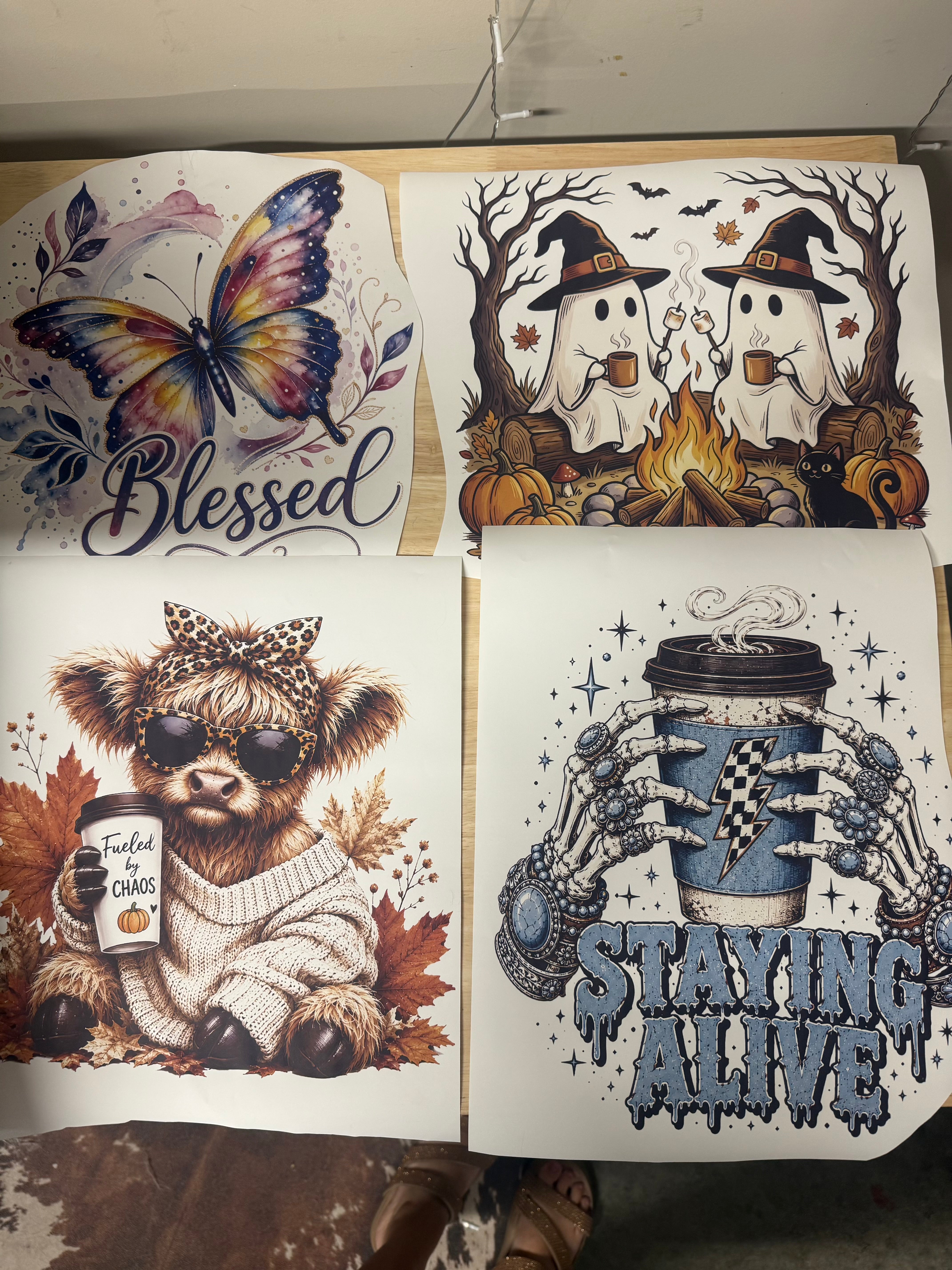 Sublimation Designs (Vintage Style prints)