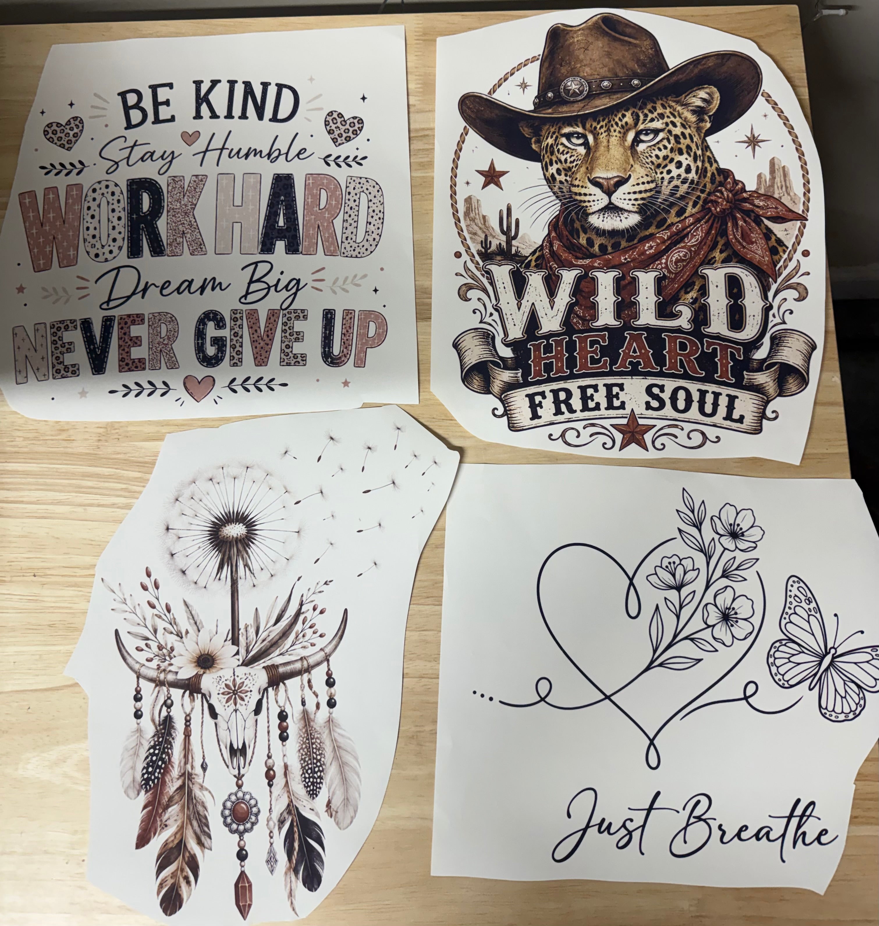 Sublimation Designs (Vintage Style prints)