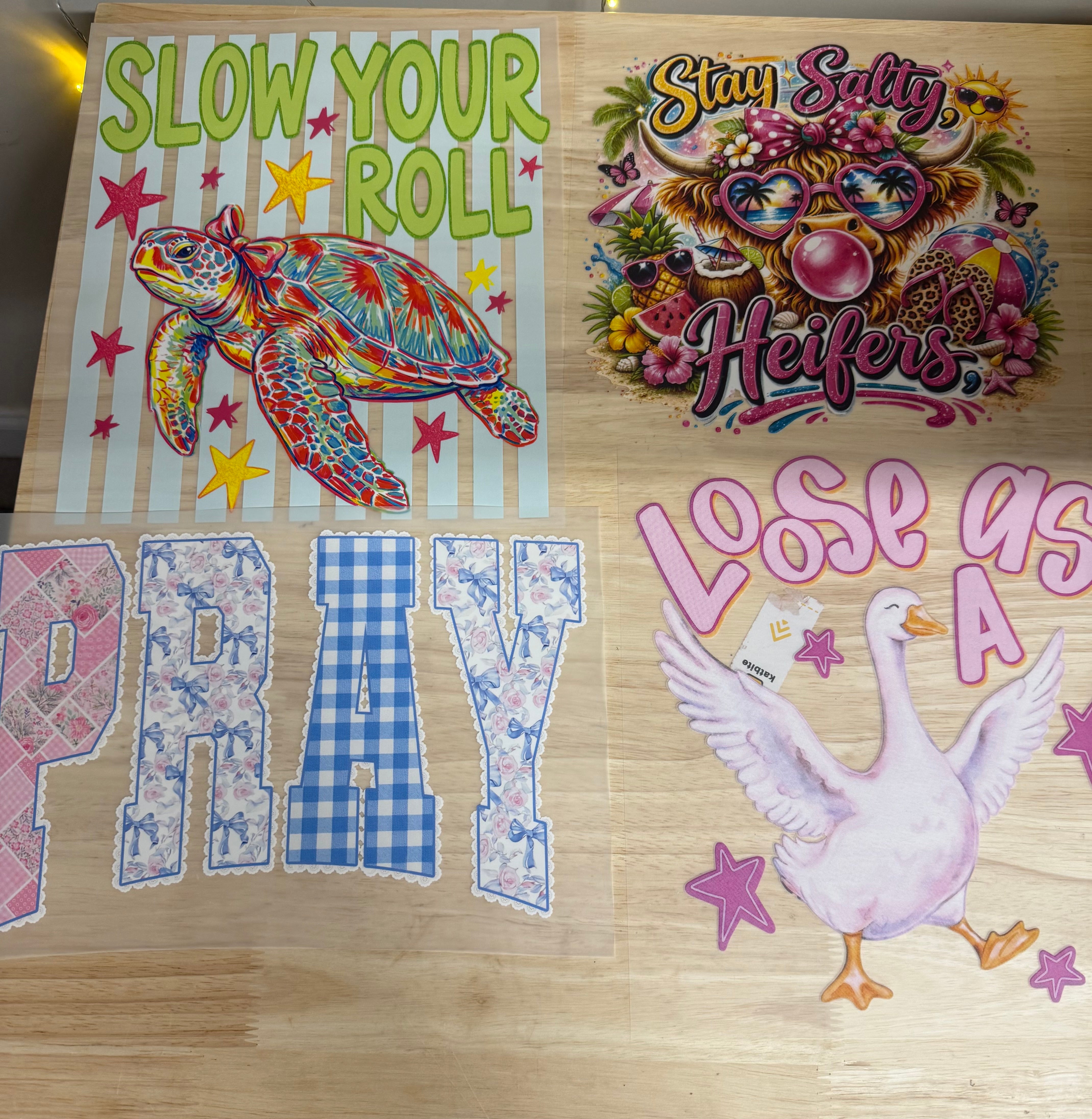 Full Color prints for any garment