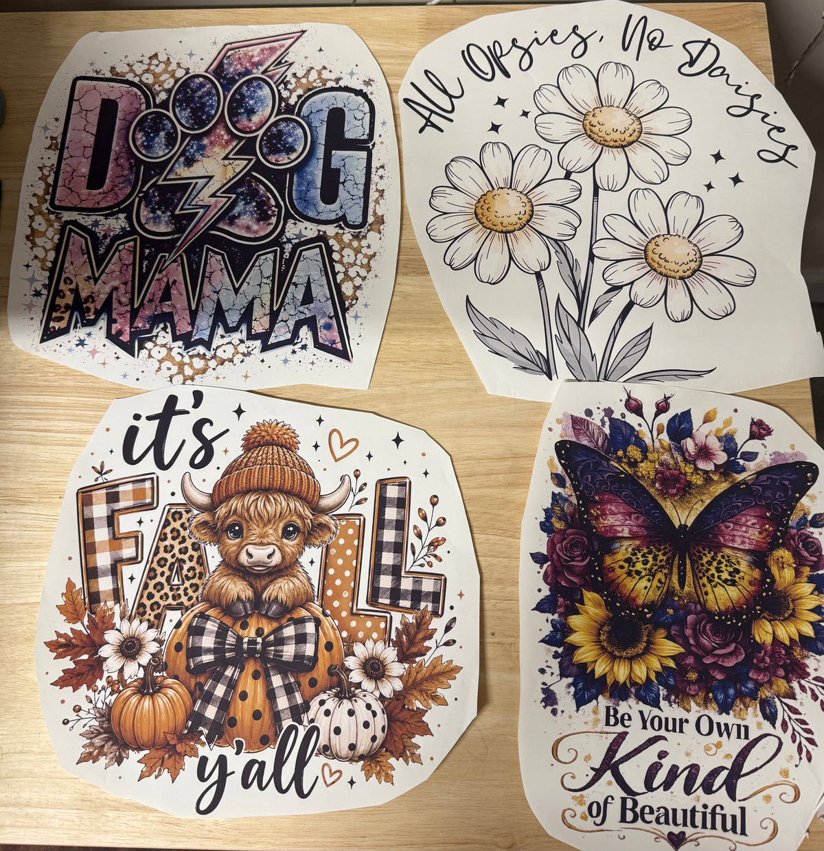 Sublimation Designs (Vintage Style prints)