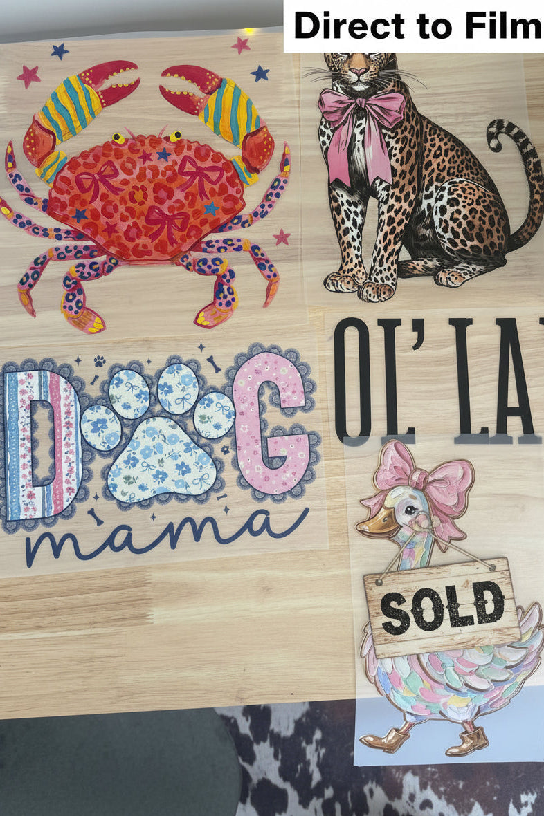 Full Color prints for any garment