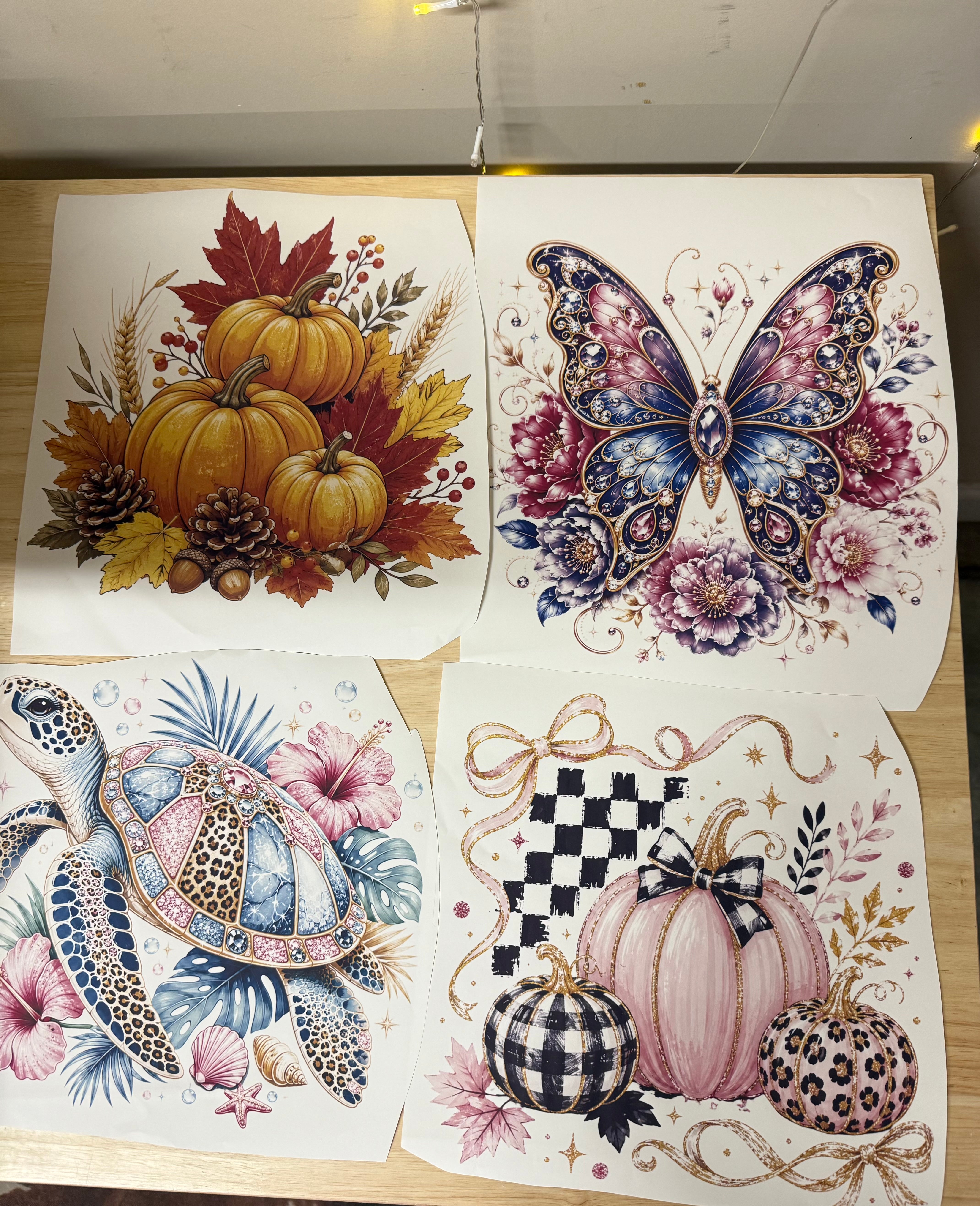 Sublimation Designs (Vintage Style prints)