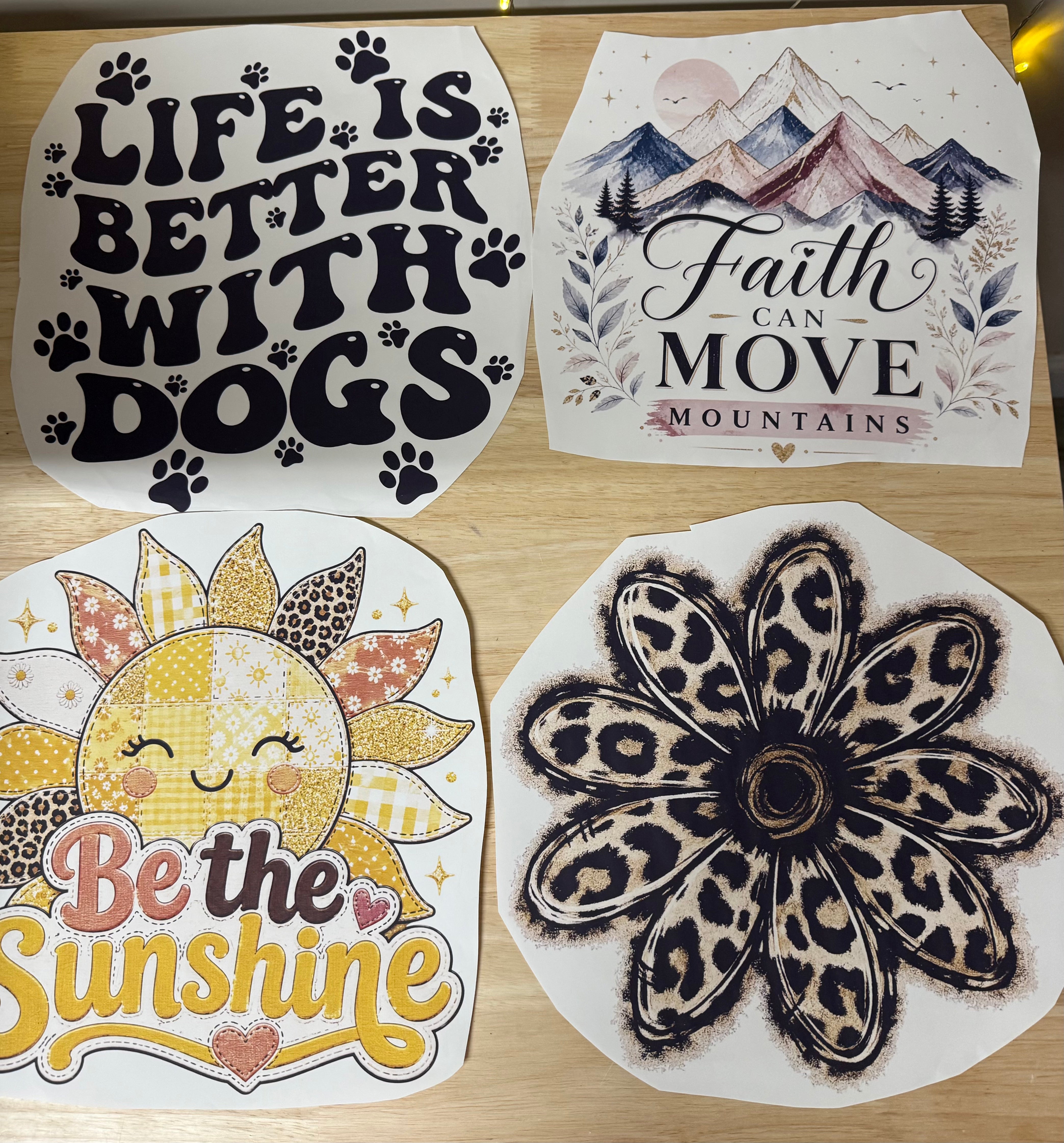 Sublimation Designs (Vintage Style prints)
