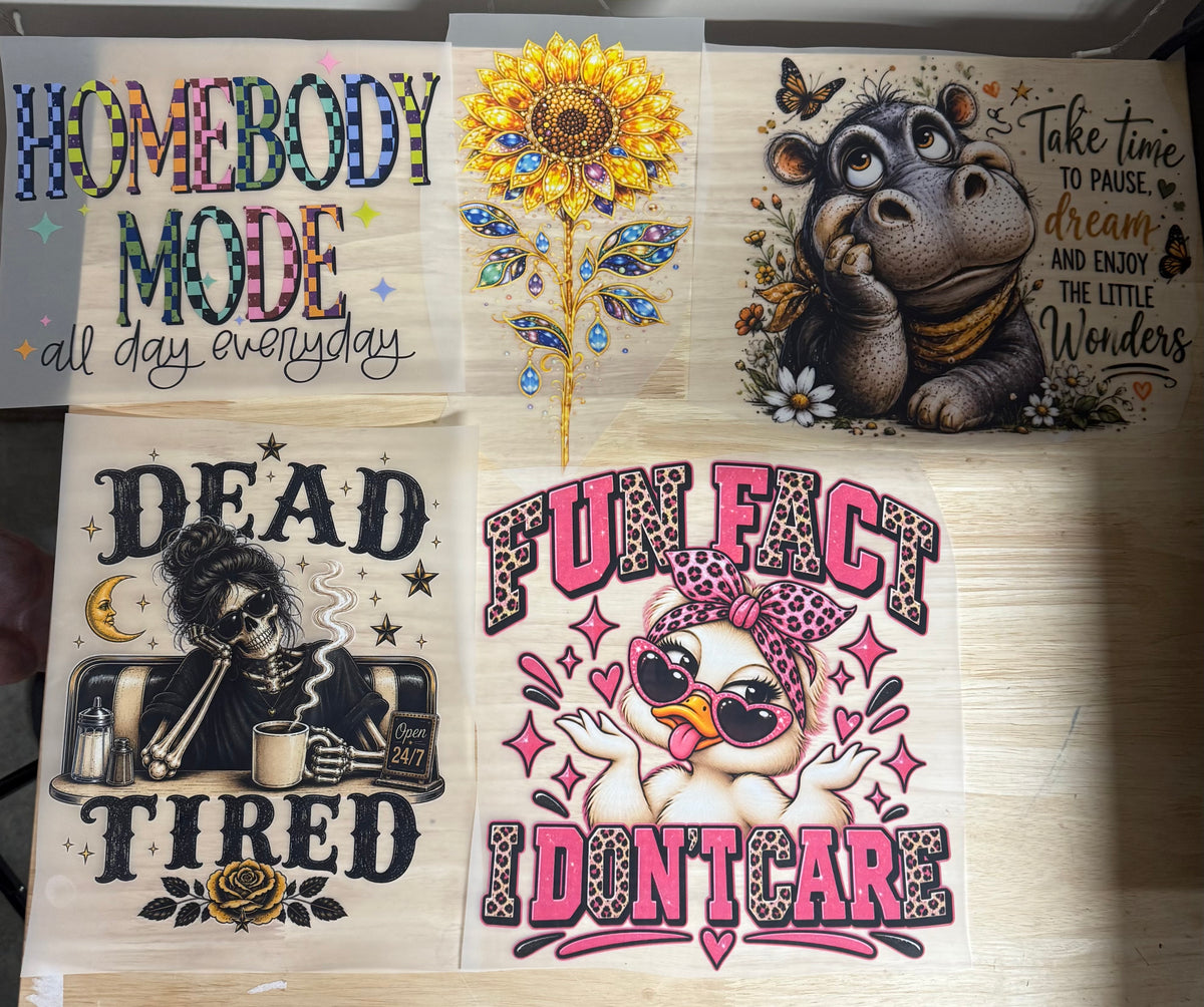 Full Color Designs for any garment