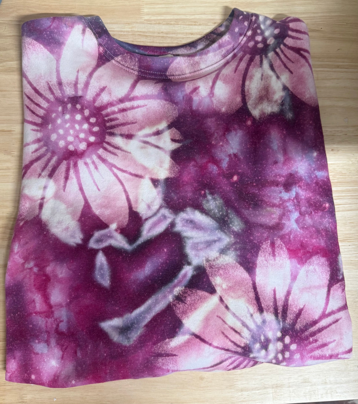 Ice Dyed Daisy Sweatshirt