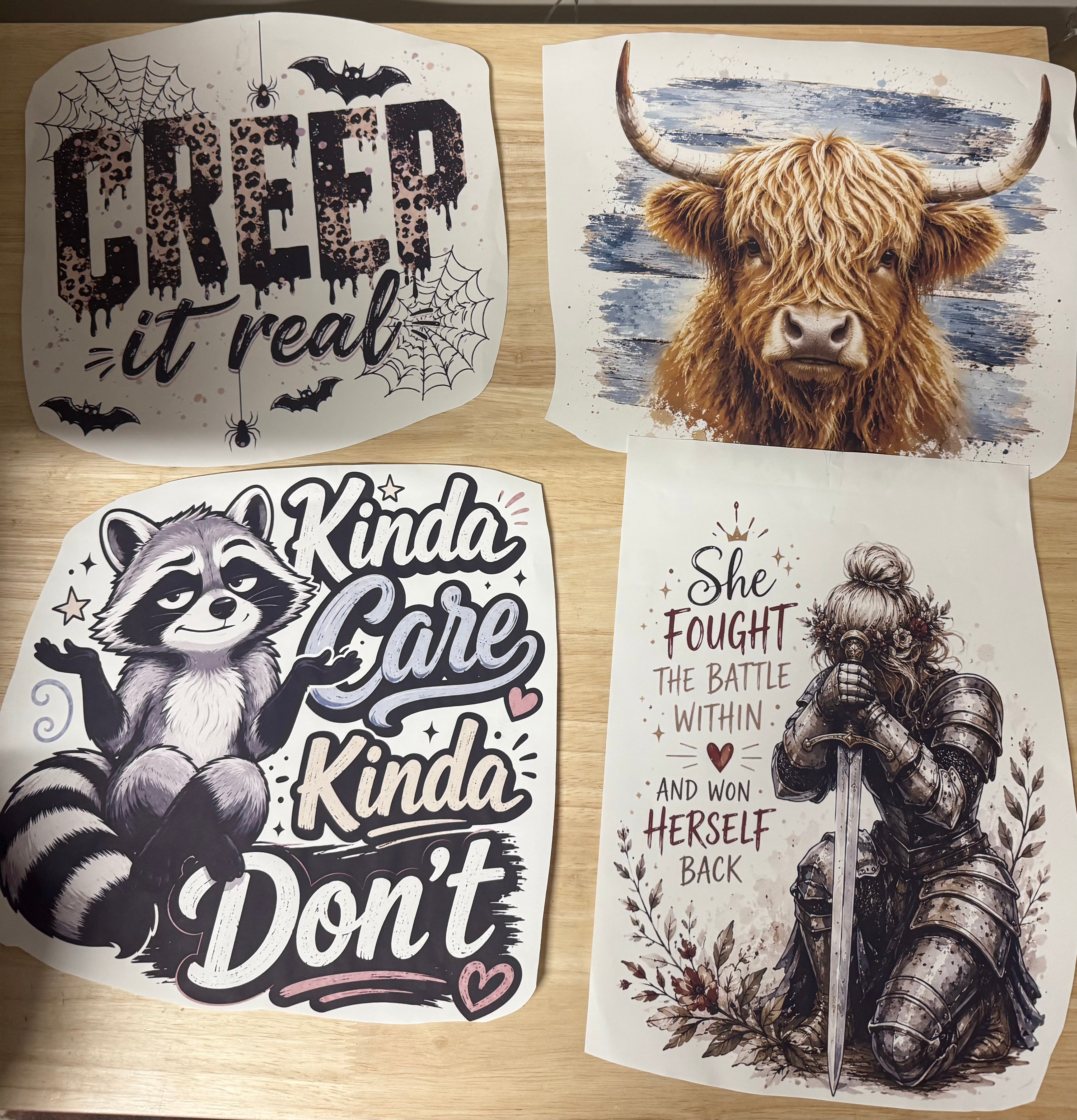 Sublimation Designs (Vintage Style prints)