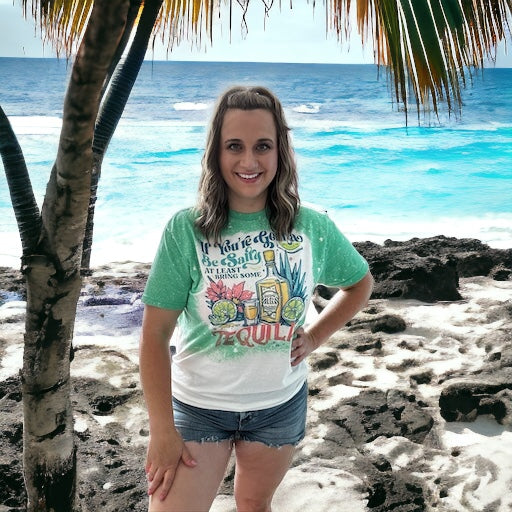 If You’re Going to be Salty Bleached Tee