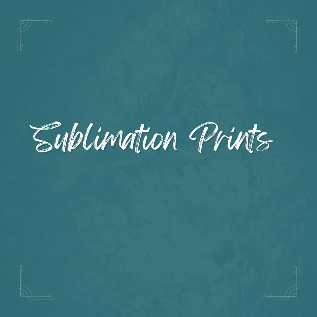 Sublimation Designs (Vintage Style prints)
