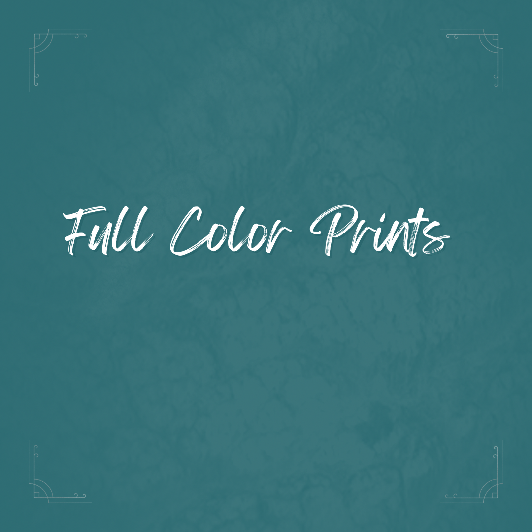 Full Color prints for any garment