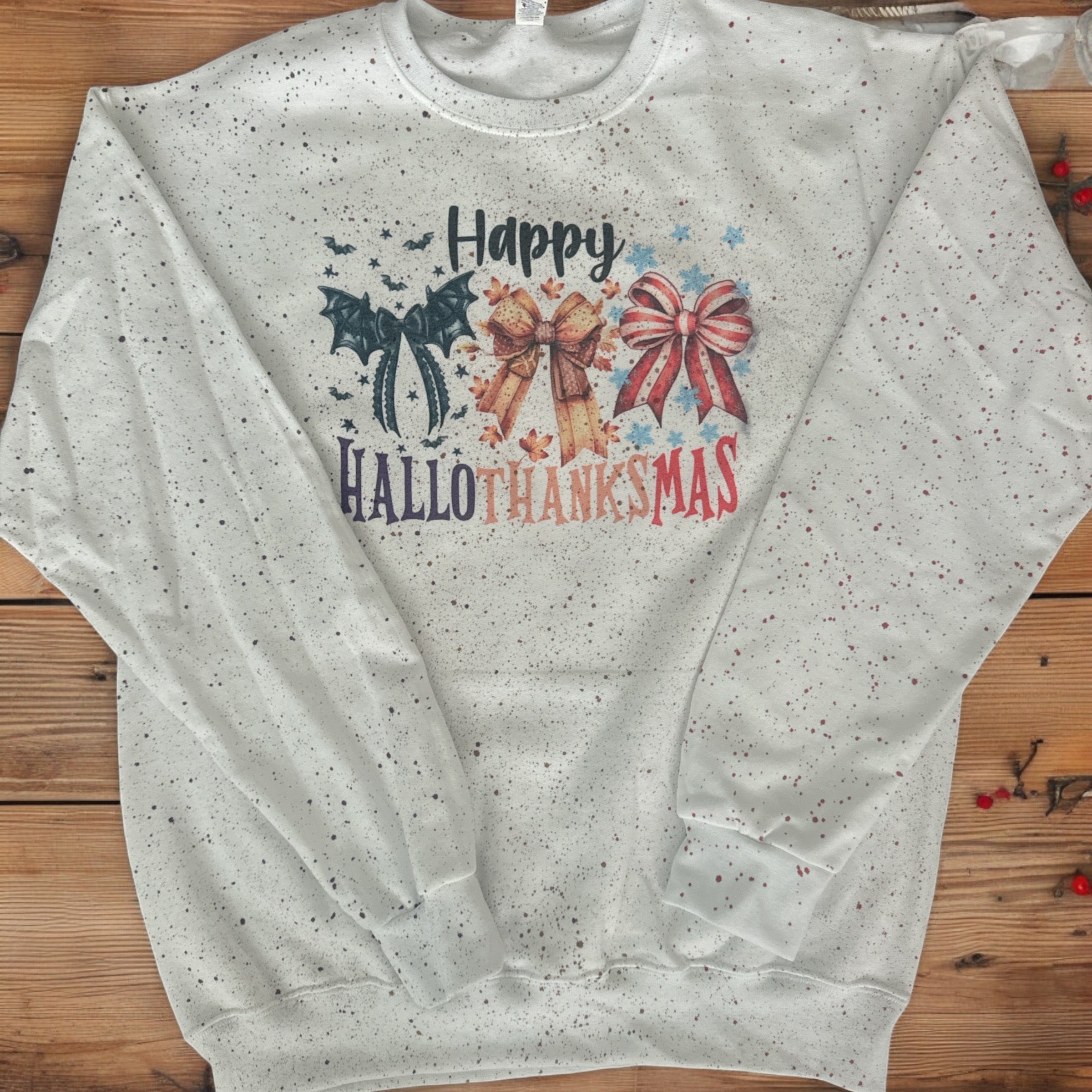 HalloThanksMas Sweatshirt