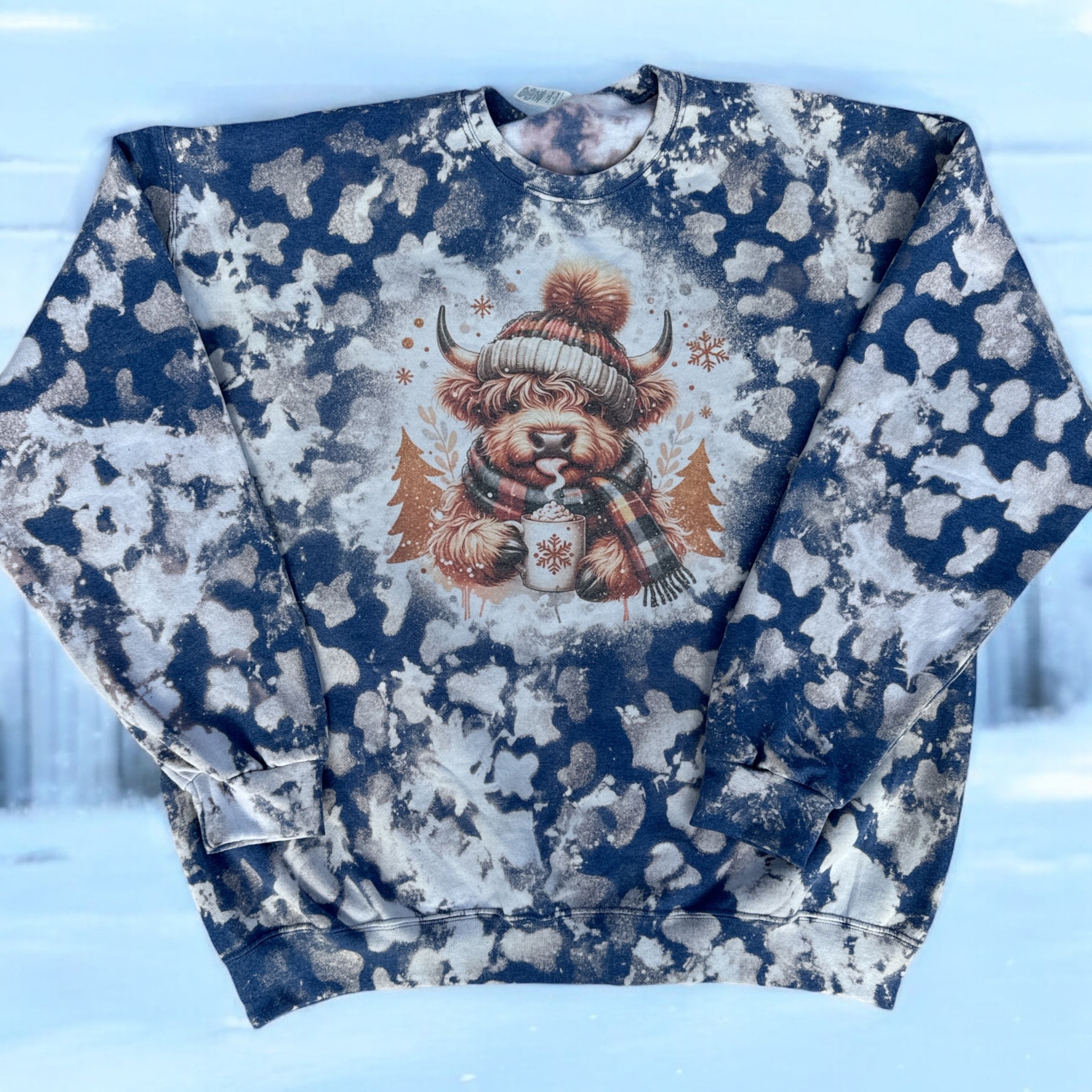 Cowhide Winter Sweatshirt