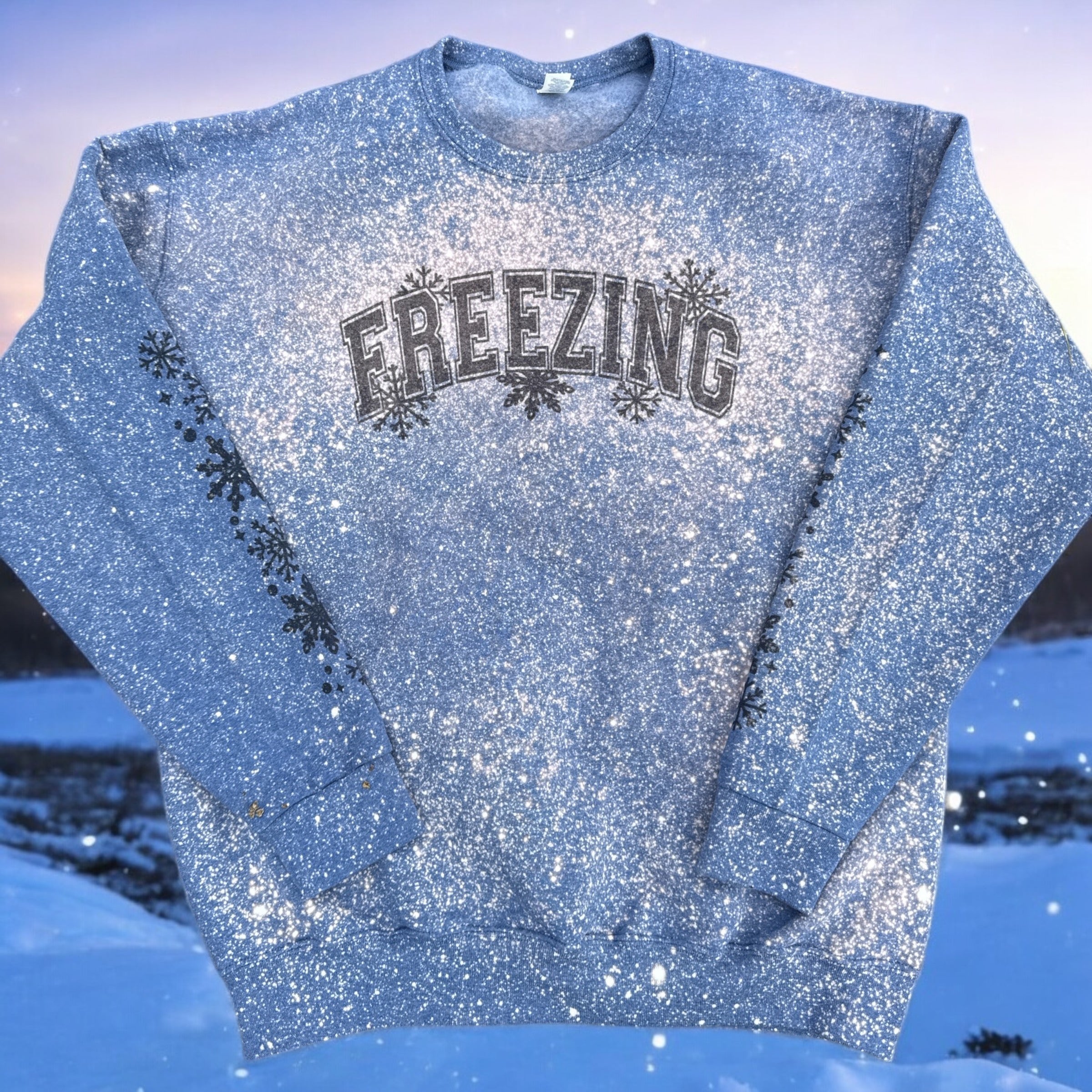 Freezing Snowflake Sweatshirt