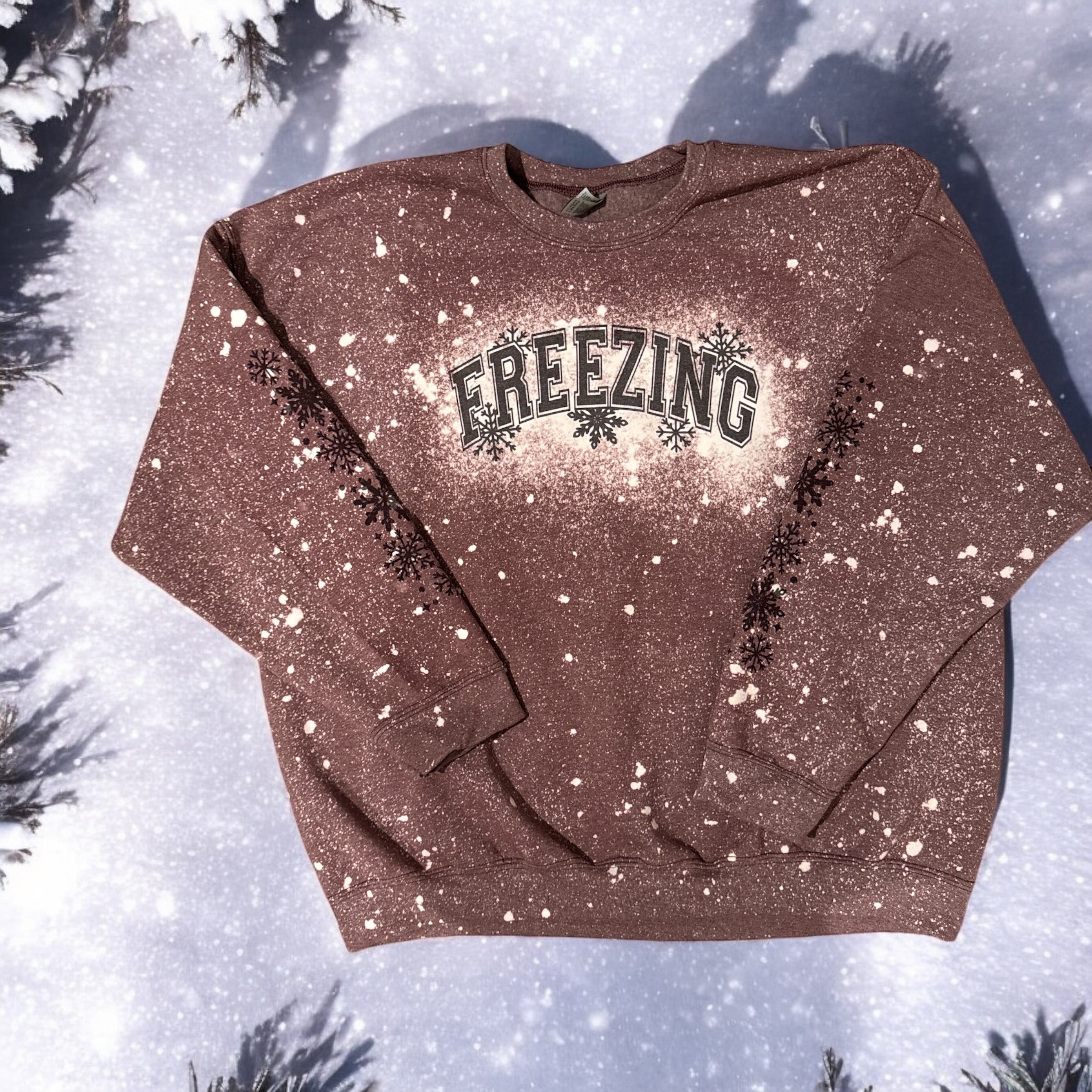 Freezing Snowflake Sweatshirt