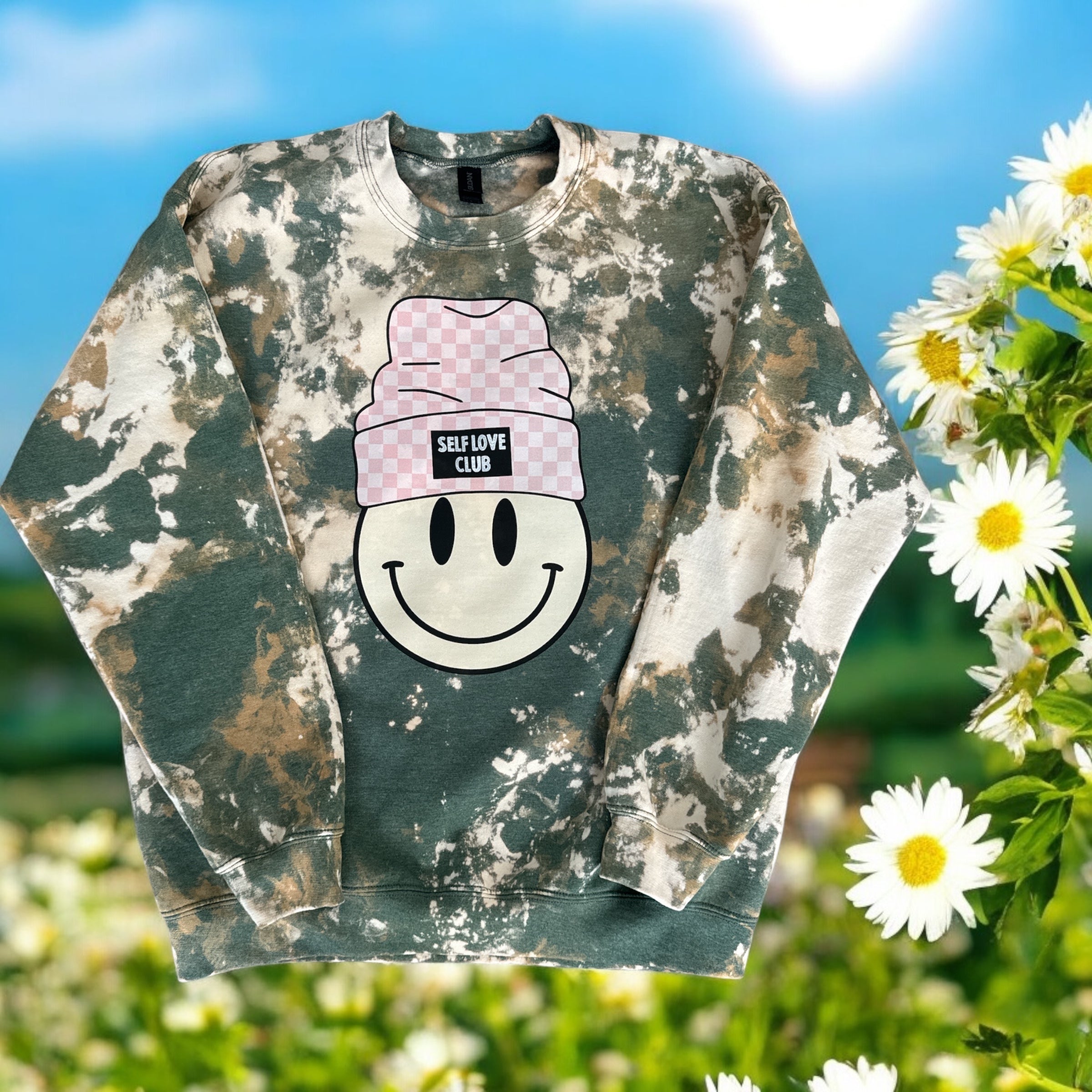Self Love Club Smiley Sweatshirt