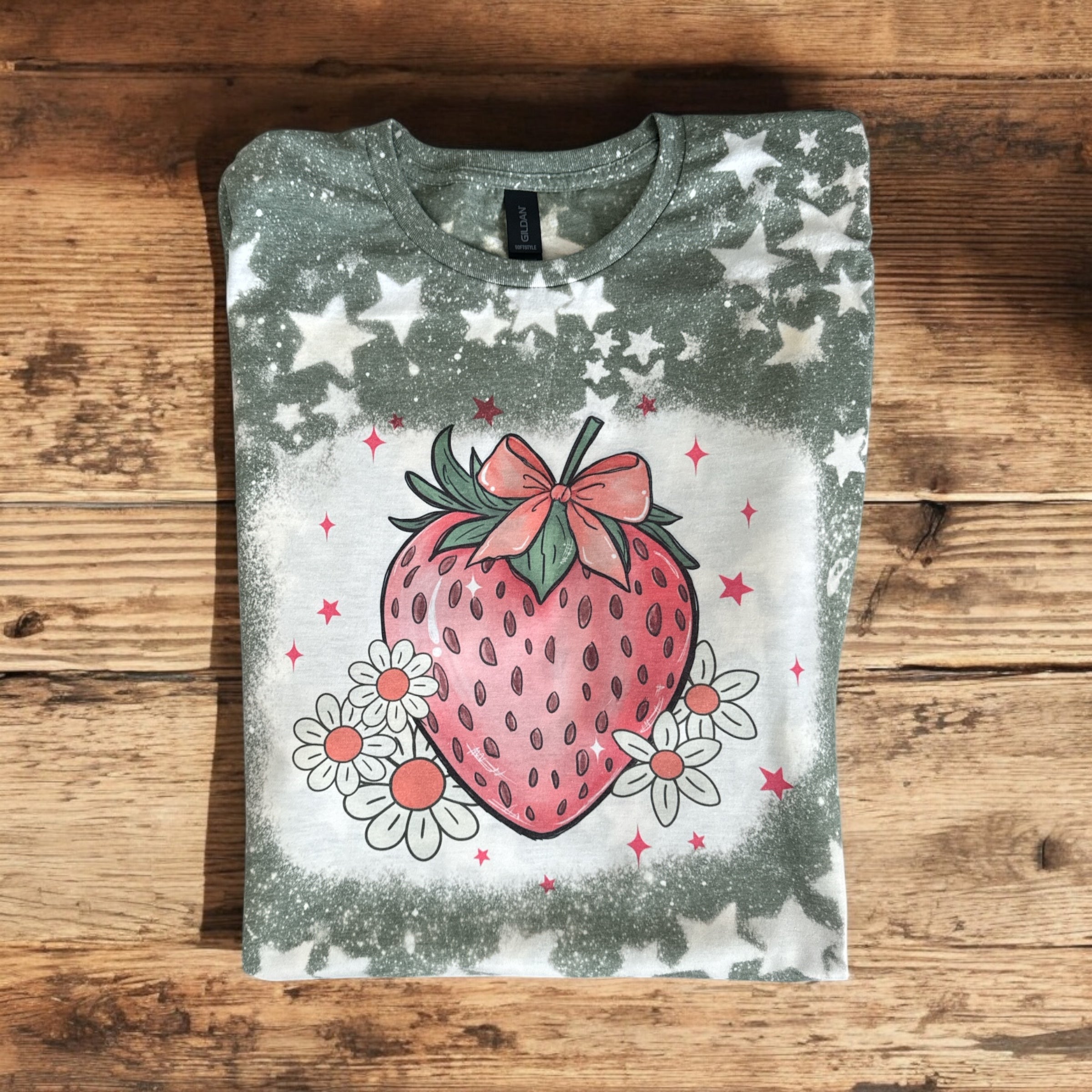 Strawberry and Stars T shirt