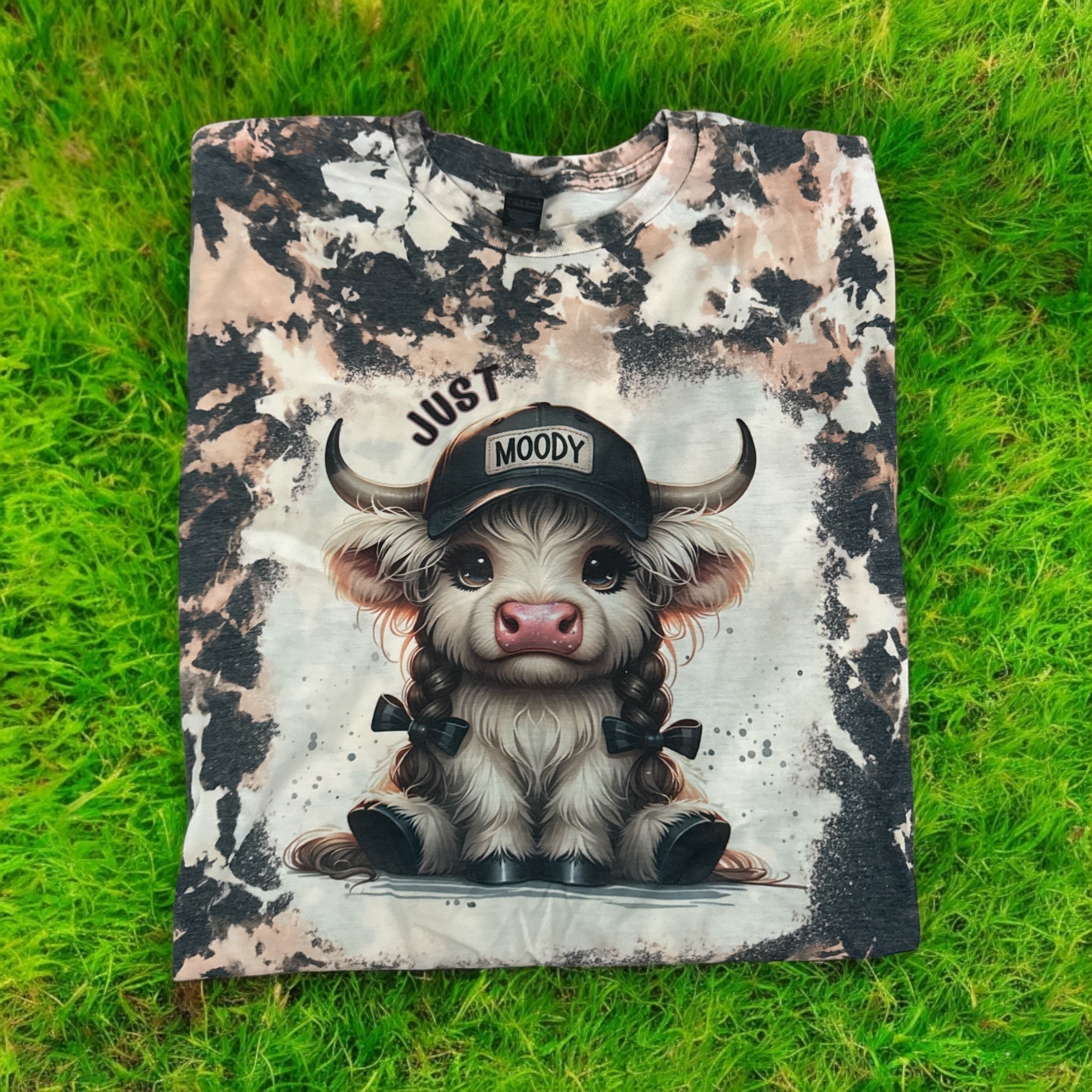 Just Moody Cow Black Hat