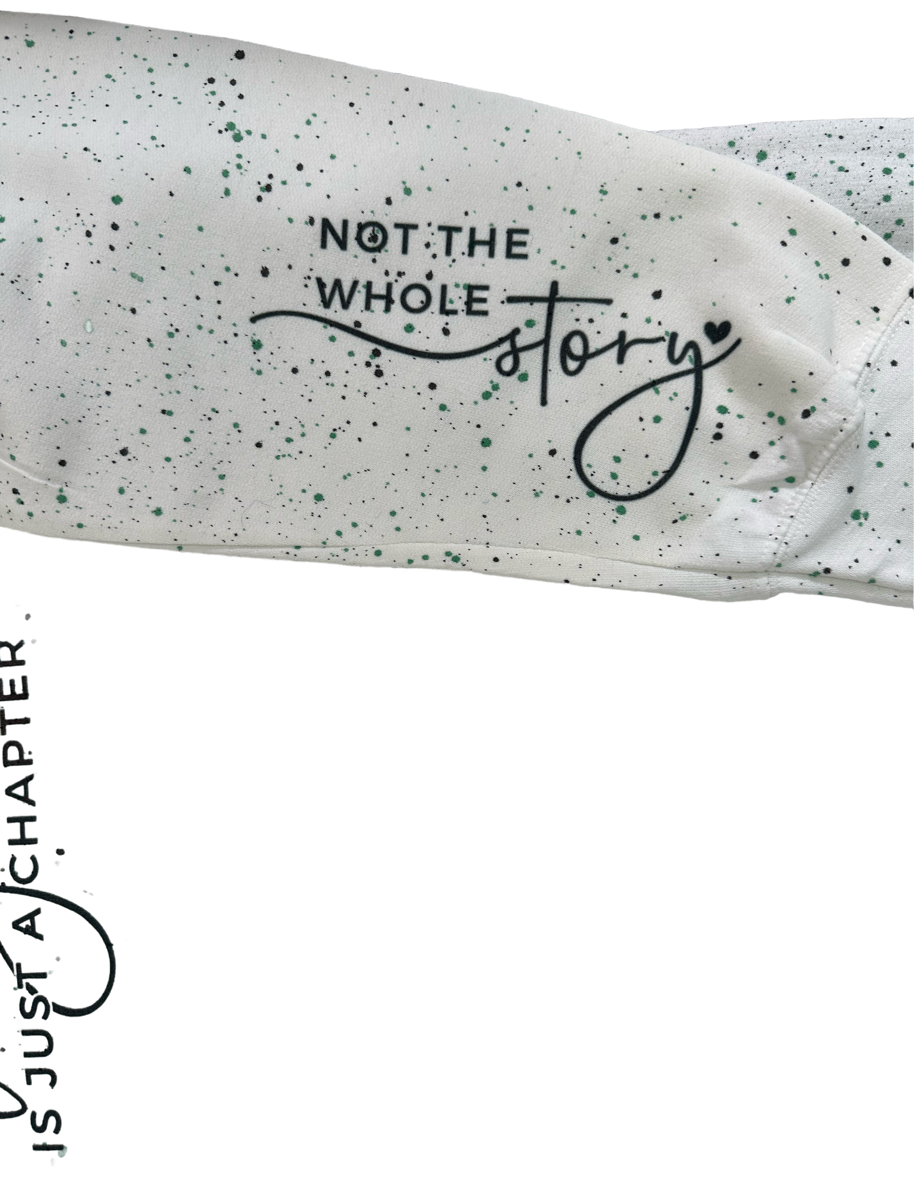 Just a Chapter Speckled Sweatshirt