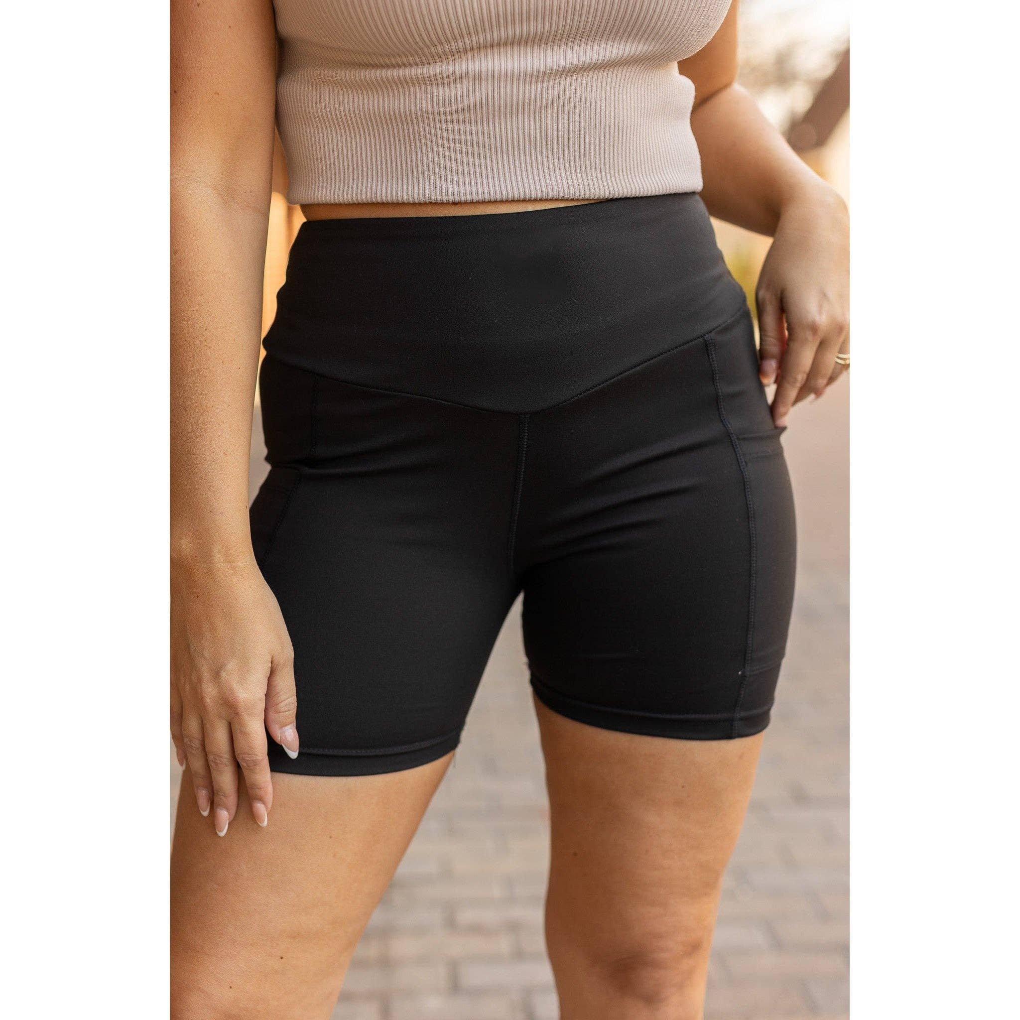 The Callie - Tummy Control Biker 5" - Round 2 - Luxe Legging