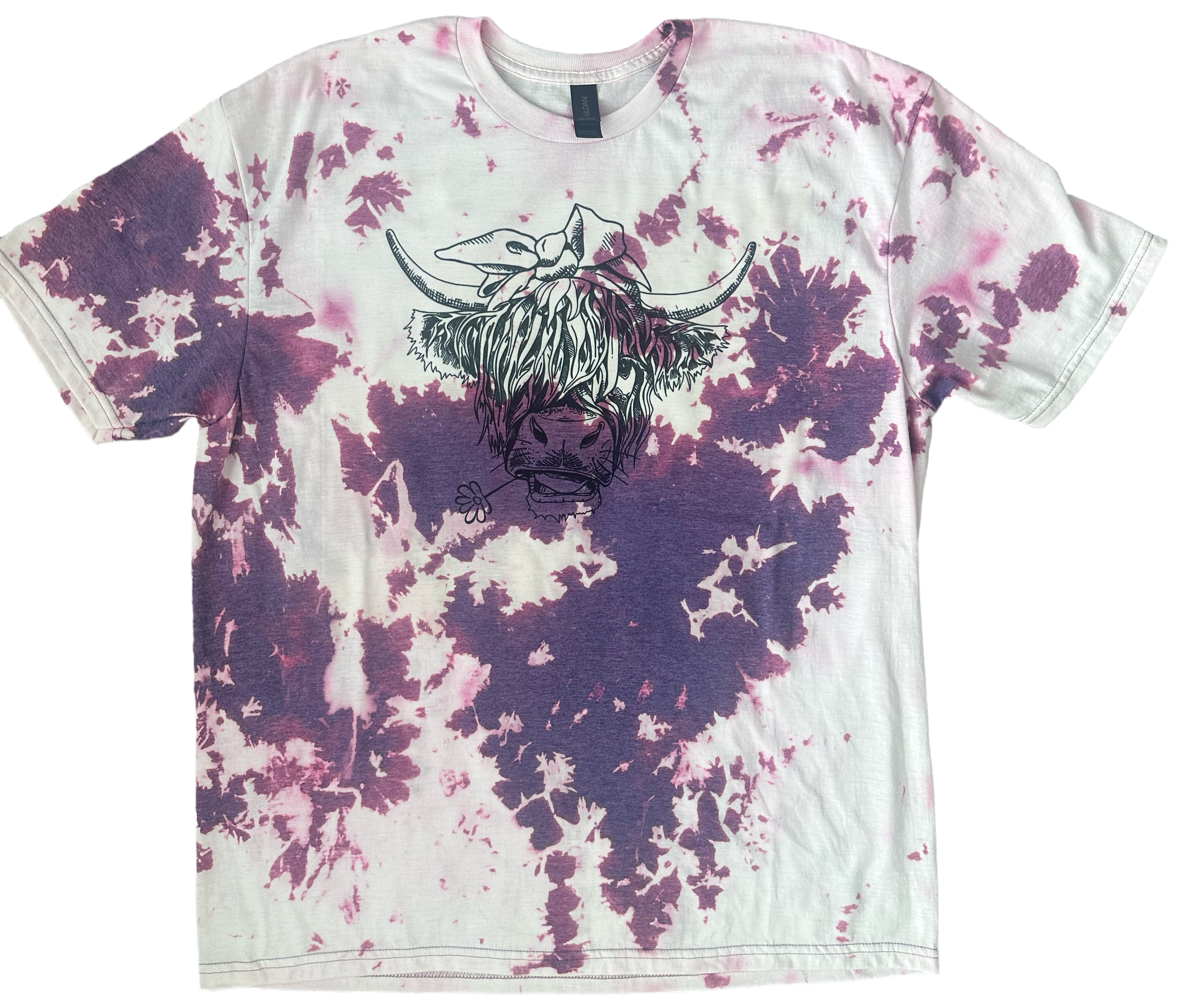 Highland Cow Bow Tee