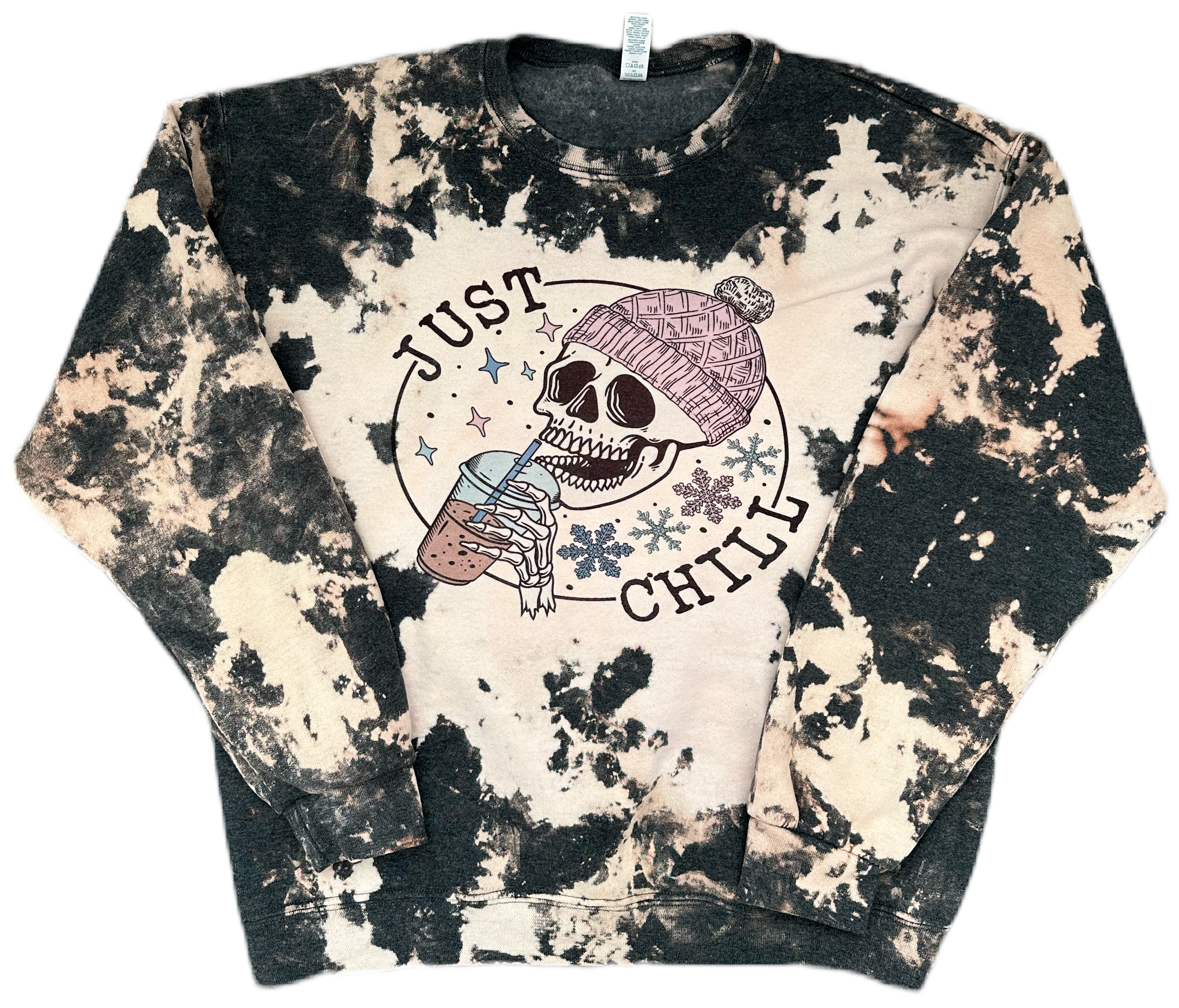Just Chill Skull Sweatshirt
