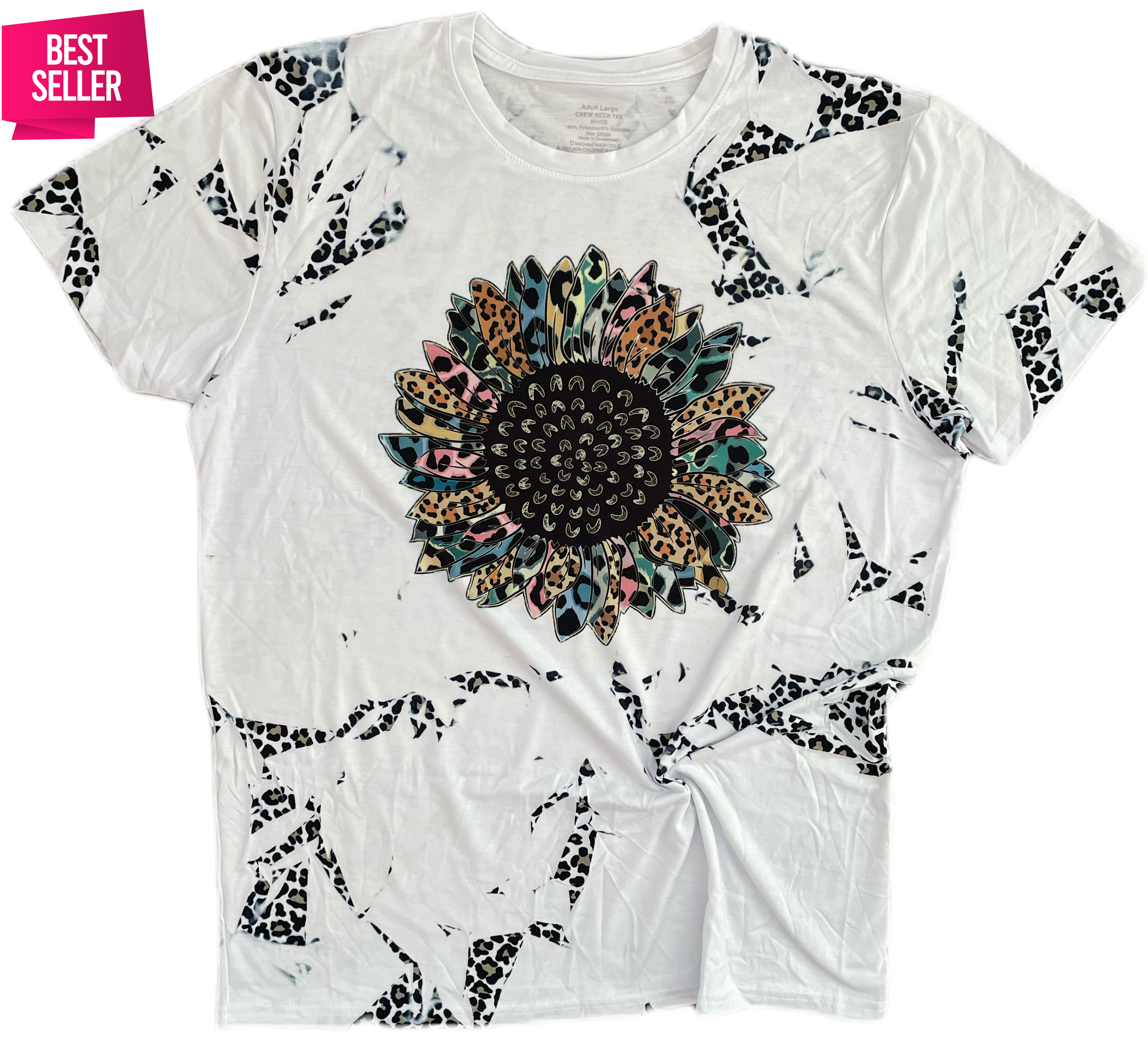 Leopard Sunflower Tee