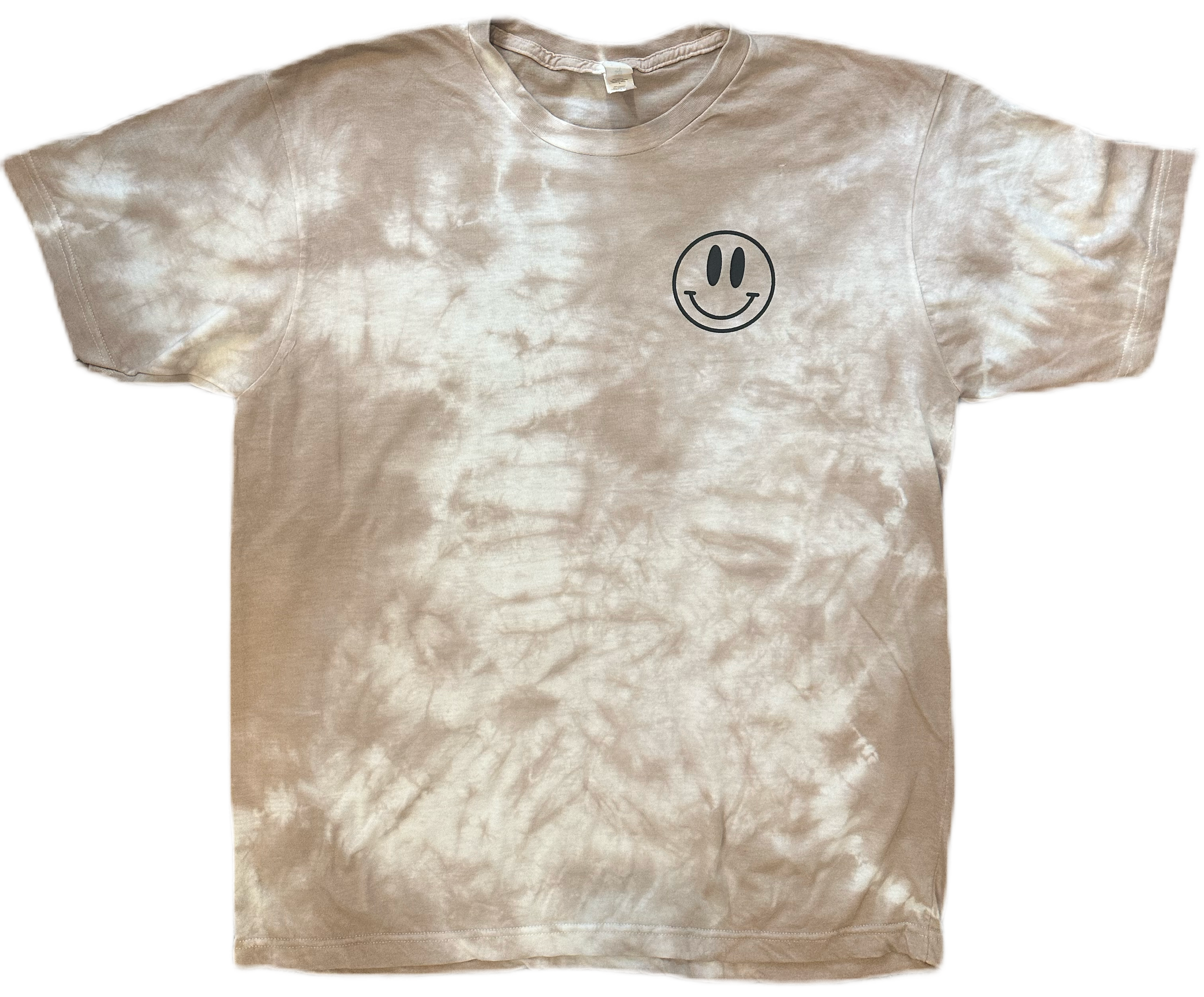 Dogs Make Me Happy Tie Dye Tee