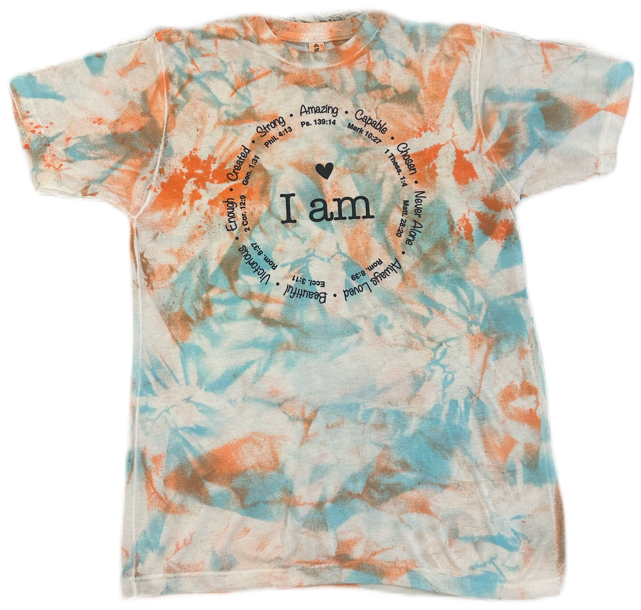 I Am Tie Dye Tee