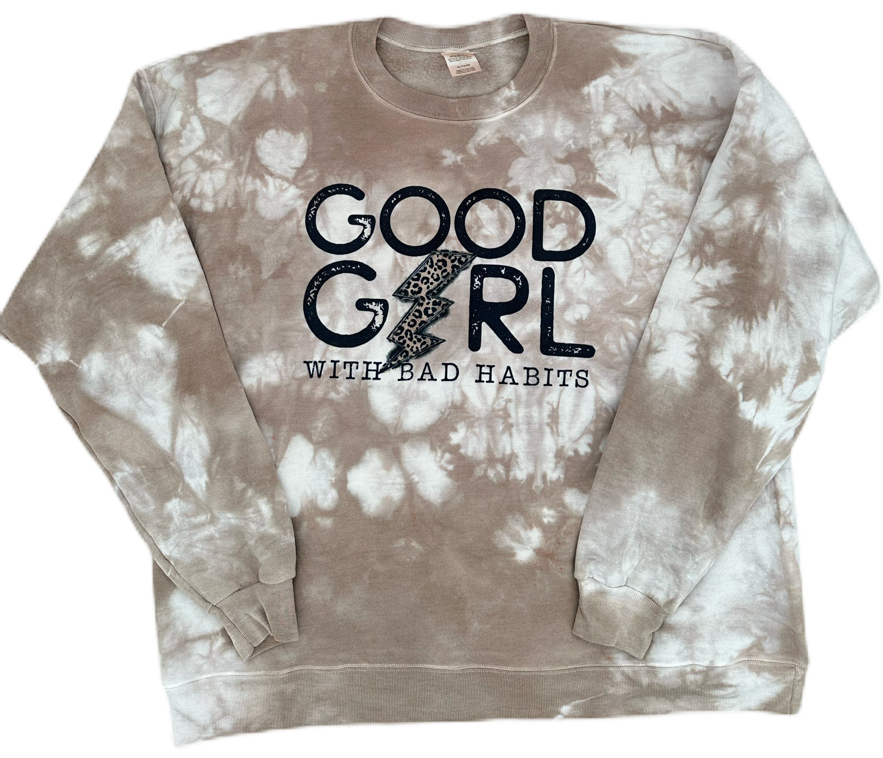 Good Girl with Bad Habits Sweatshirt
