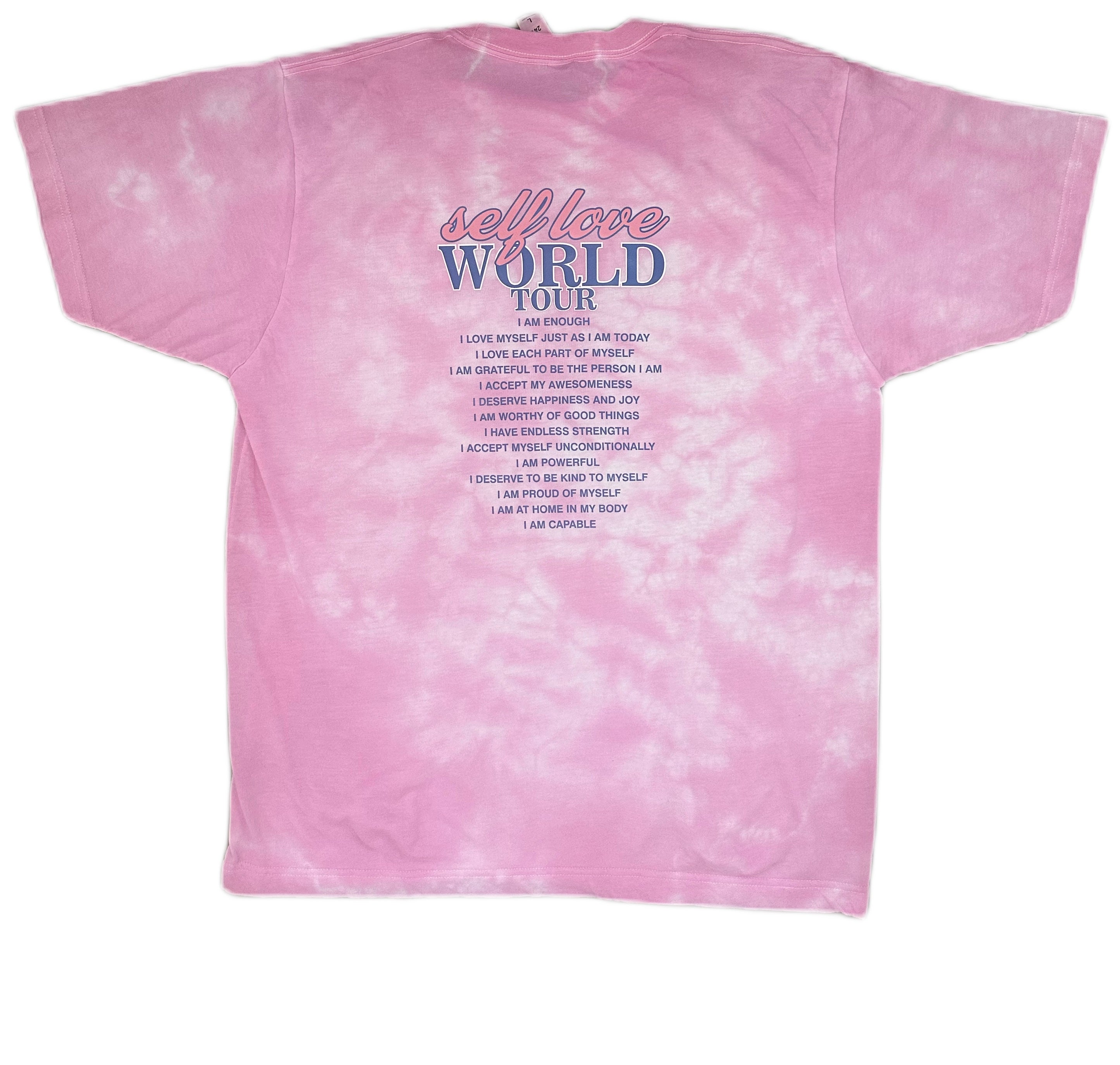 Self Love World Tour Tie Dye Tee