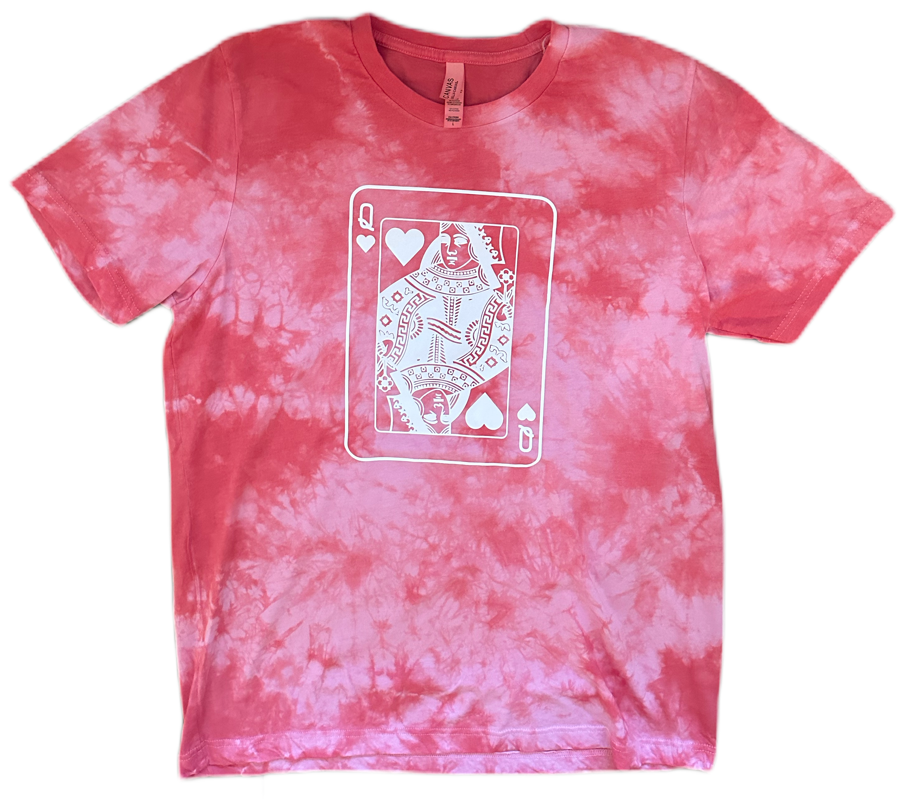 Queen of Hearts Tie Dye Tee