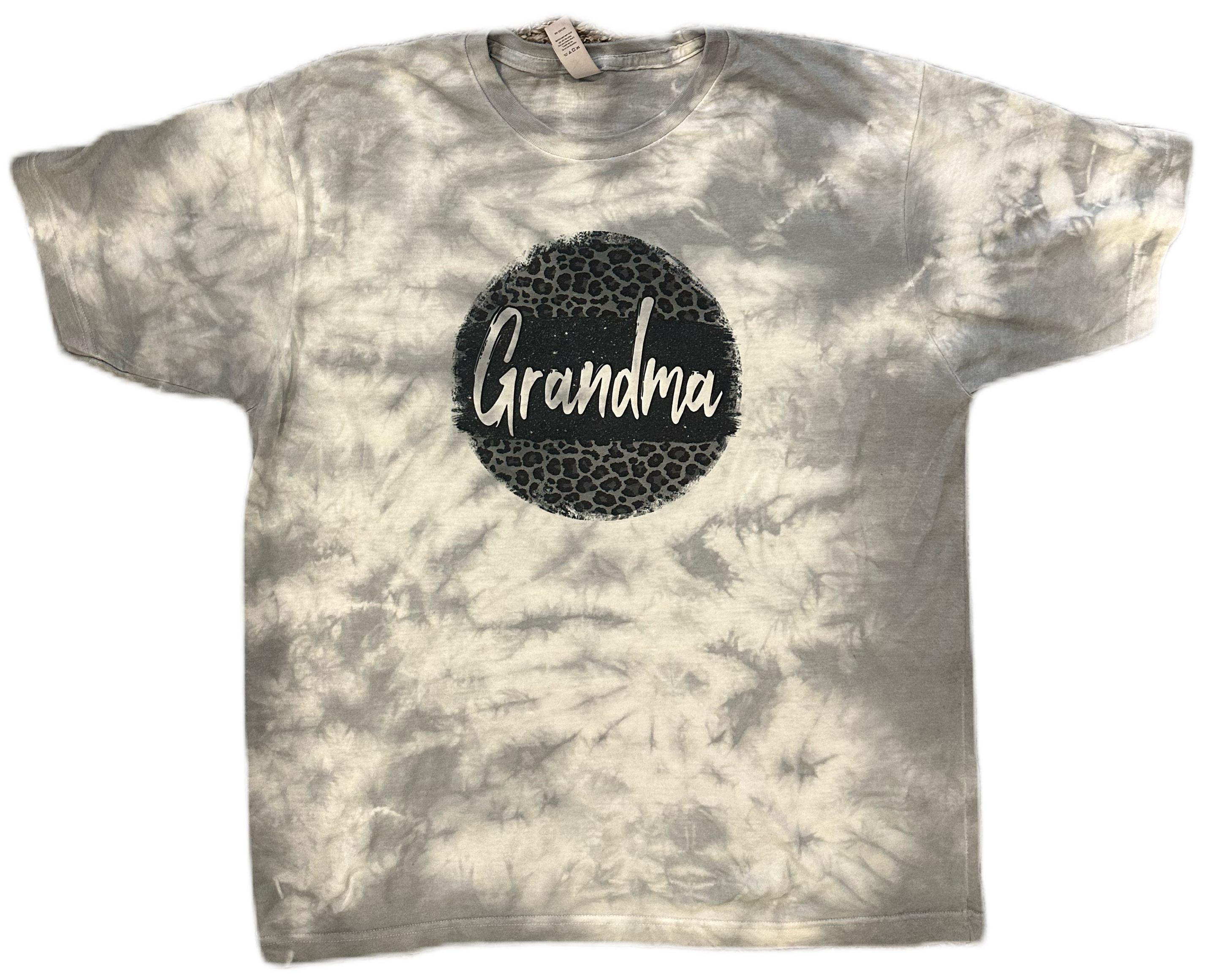Leopard Grandma Tie Dye Tee (more options below)