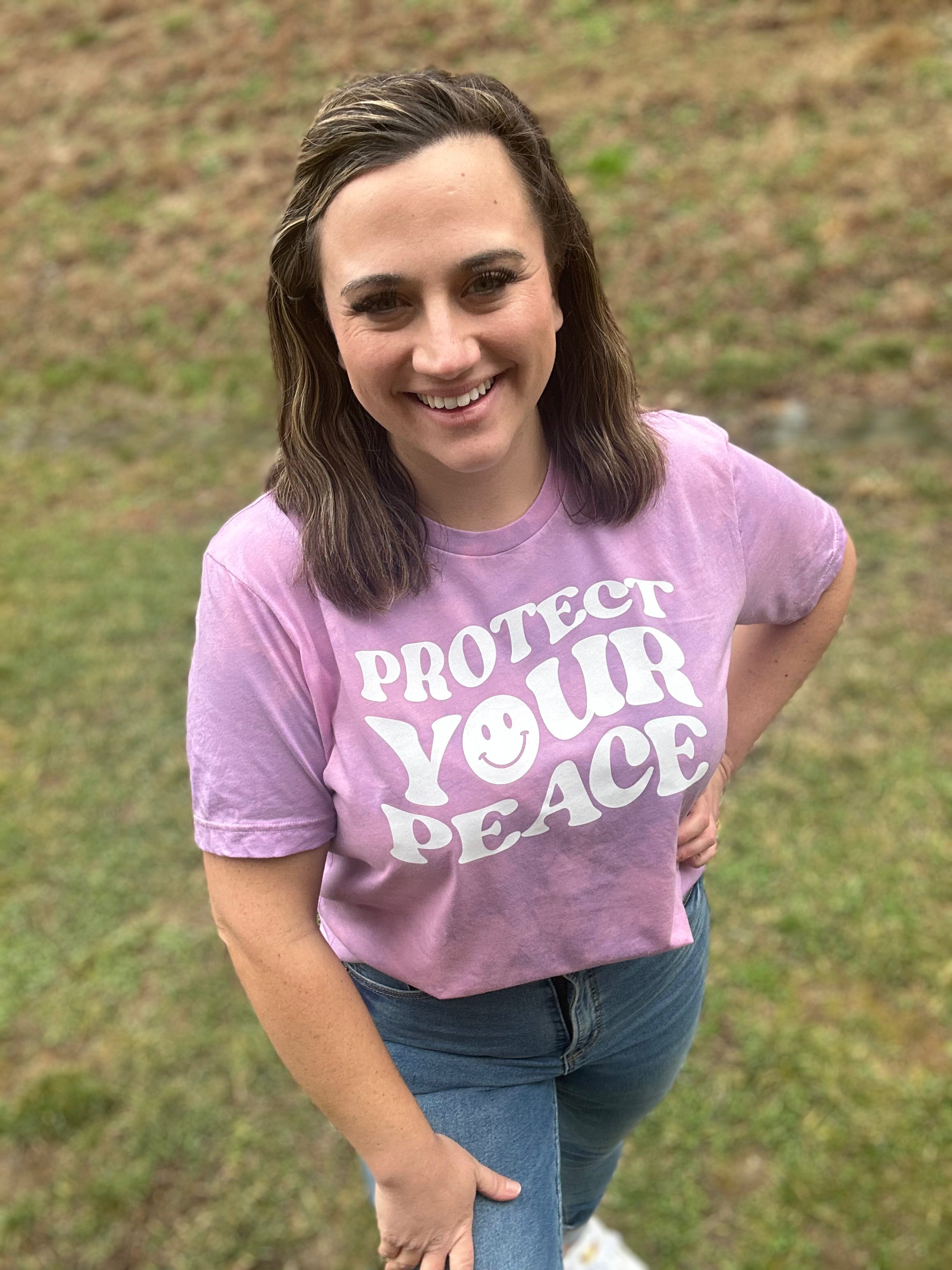 Protect Your Peace Tie Dye Tee