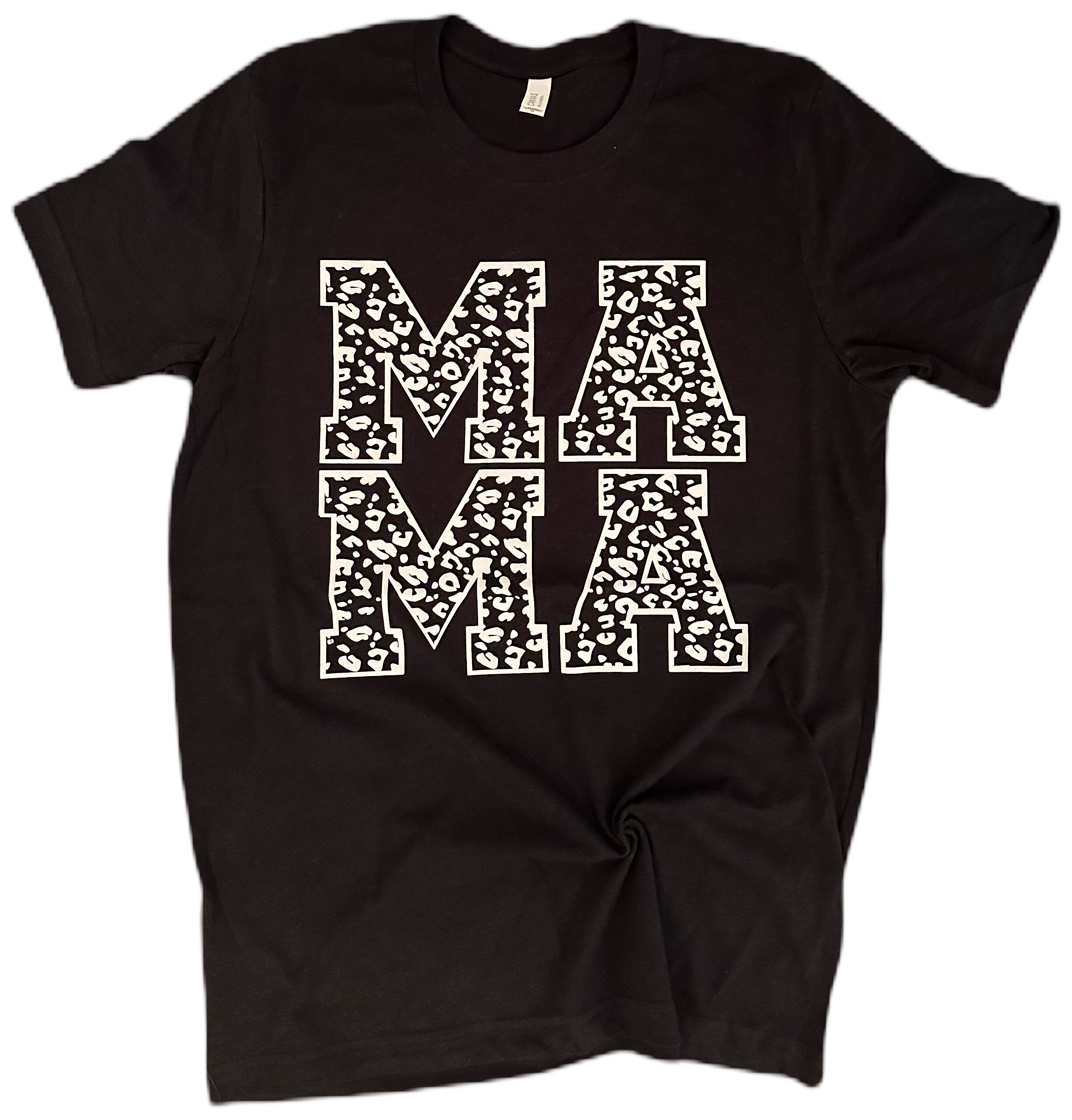 Ma Ma Bold Leopard Print Tee