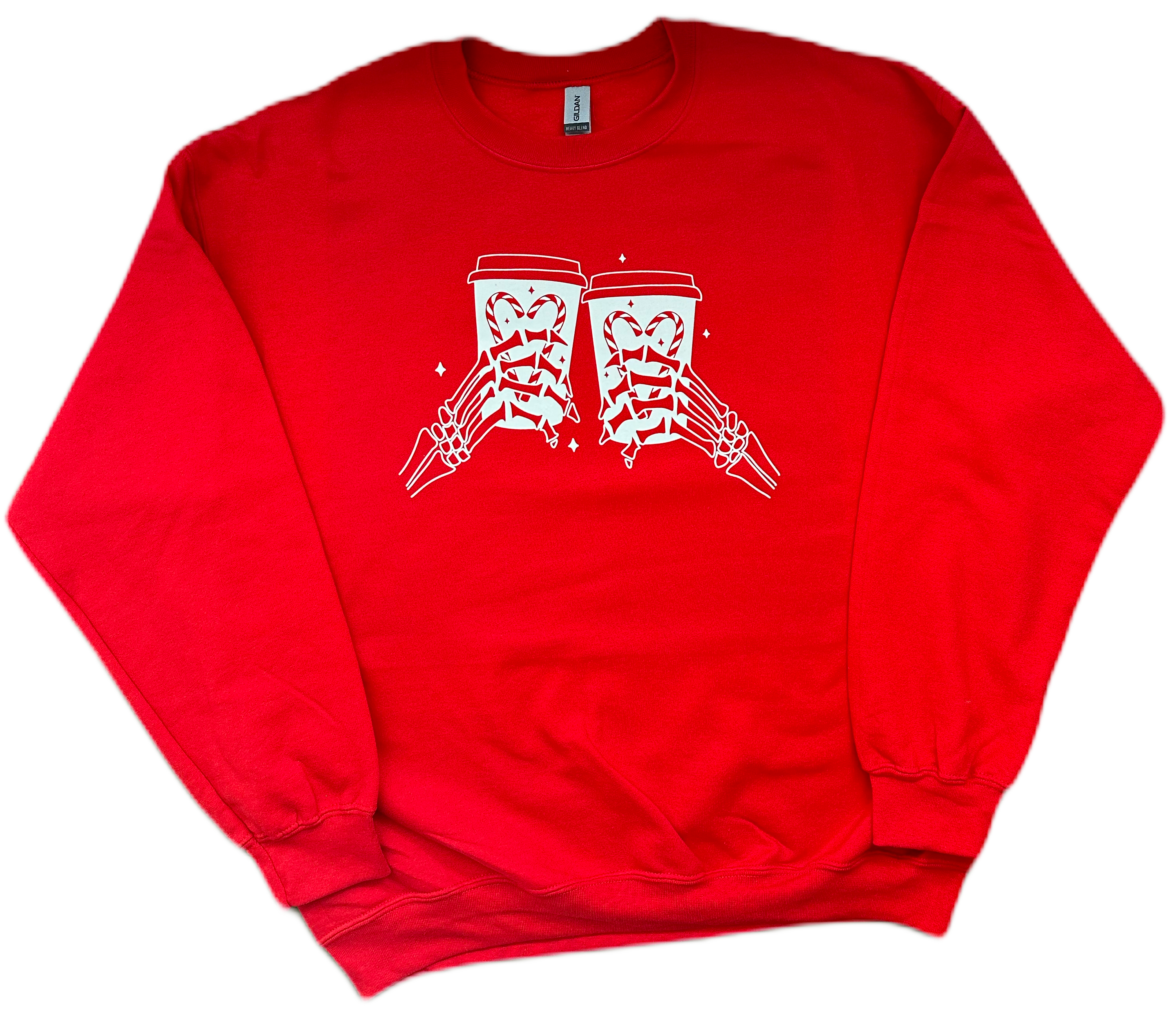 Skeleton Peppermint Mocha Sweatshirt